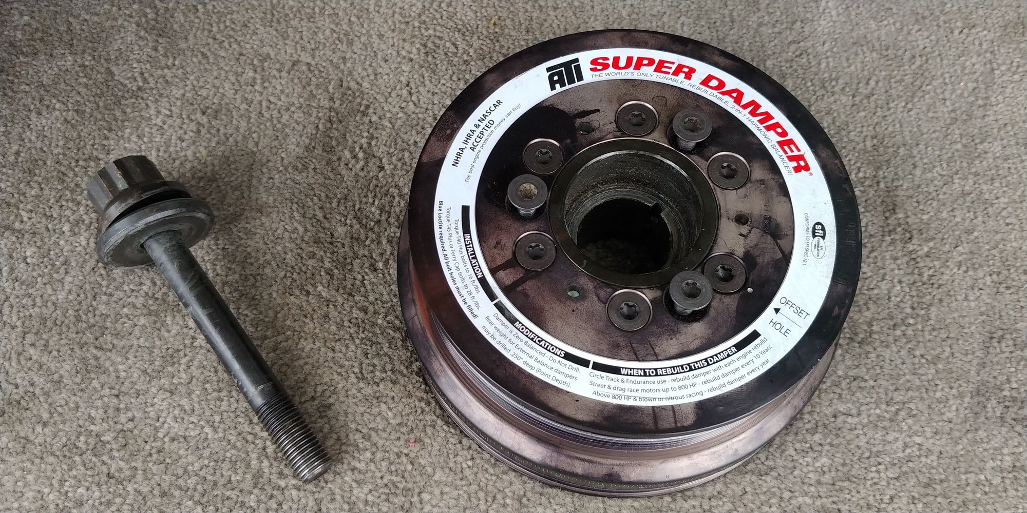 FS (For Sale) LS7 ATI 10 Underdrive Pulley CorvetteForum Chevrolet