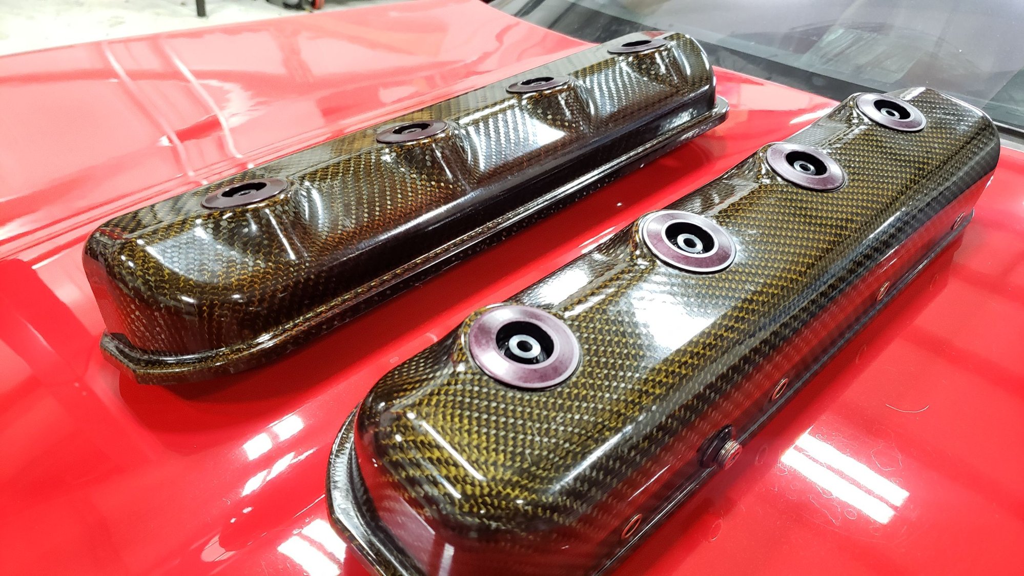 FS (For Sale) LS Carbon Fiber valve covers CorvetteForum Chevrolet
