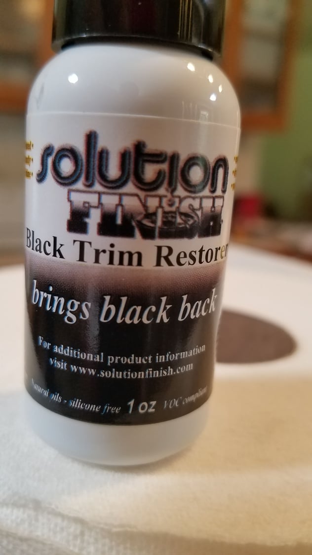 Solution Finish Black Trim Restorer Review