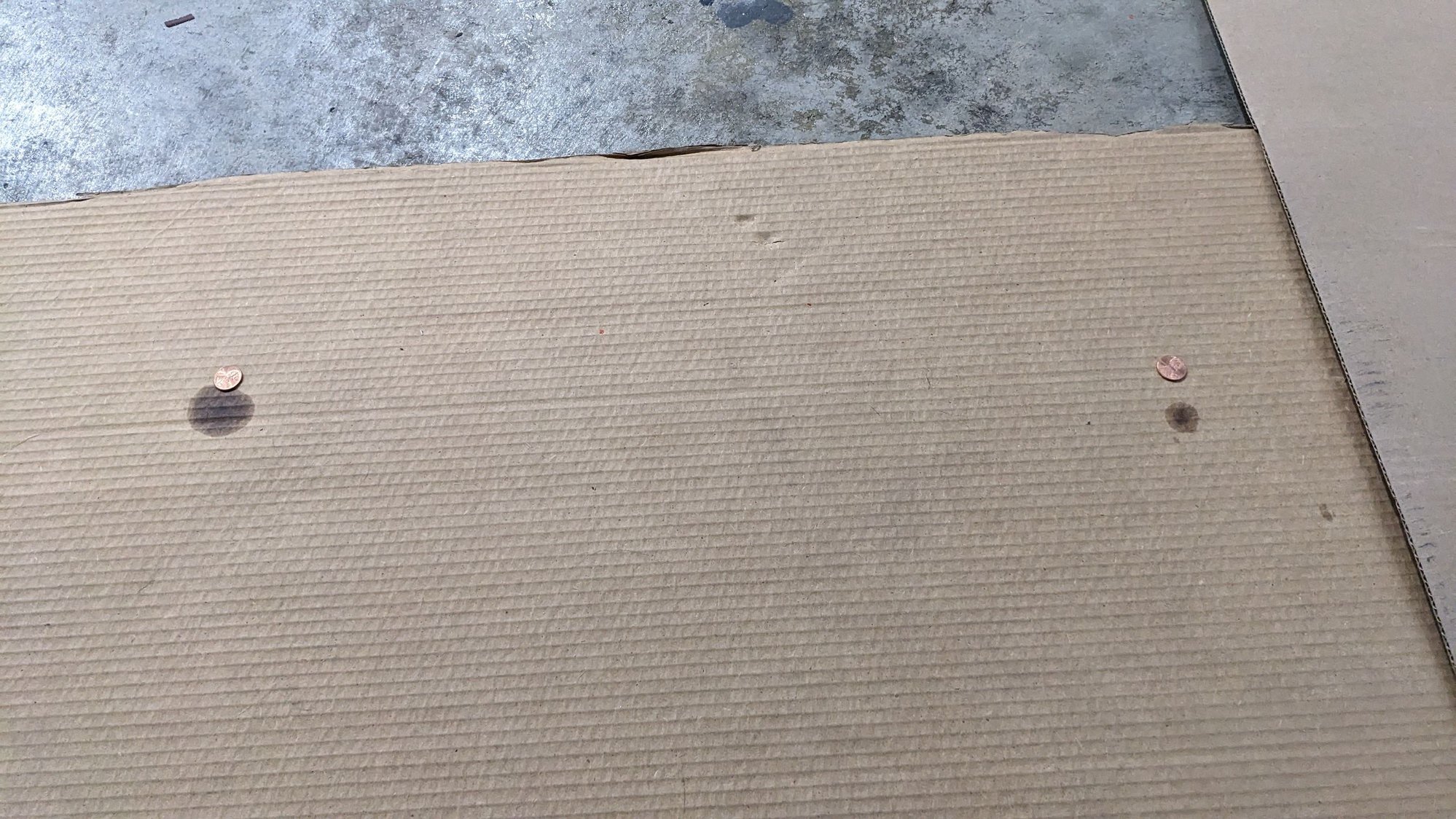 both drop zones, drips collected over ~36 hours