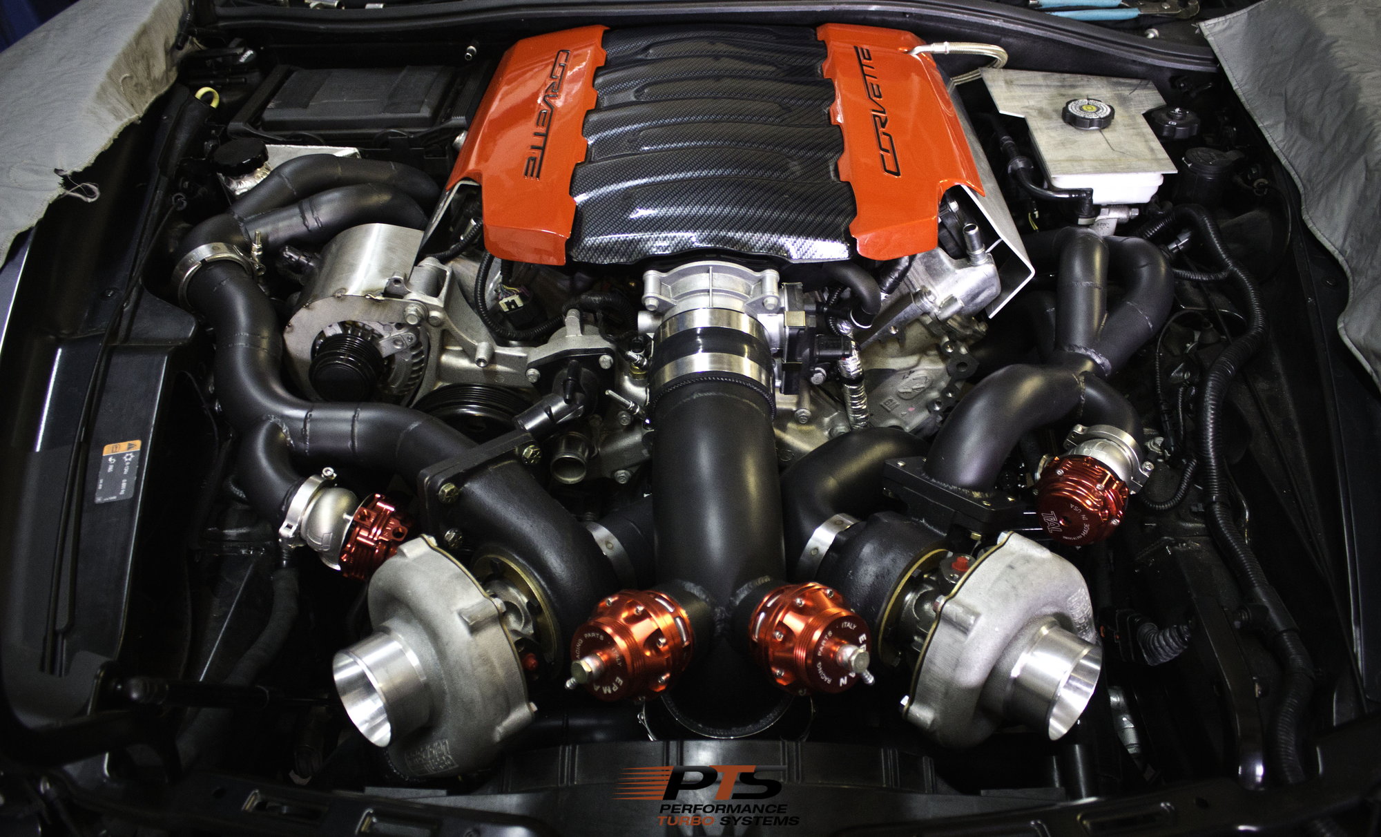 PTS FAB C7 Twin Turbo Kit - TAKING PREORDERS NOW! 