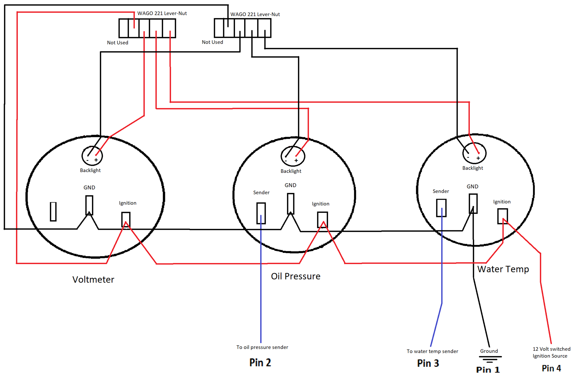 Gauge wiring schematic 