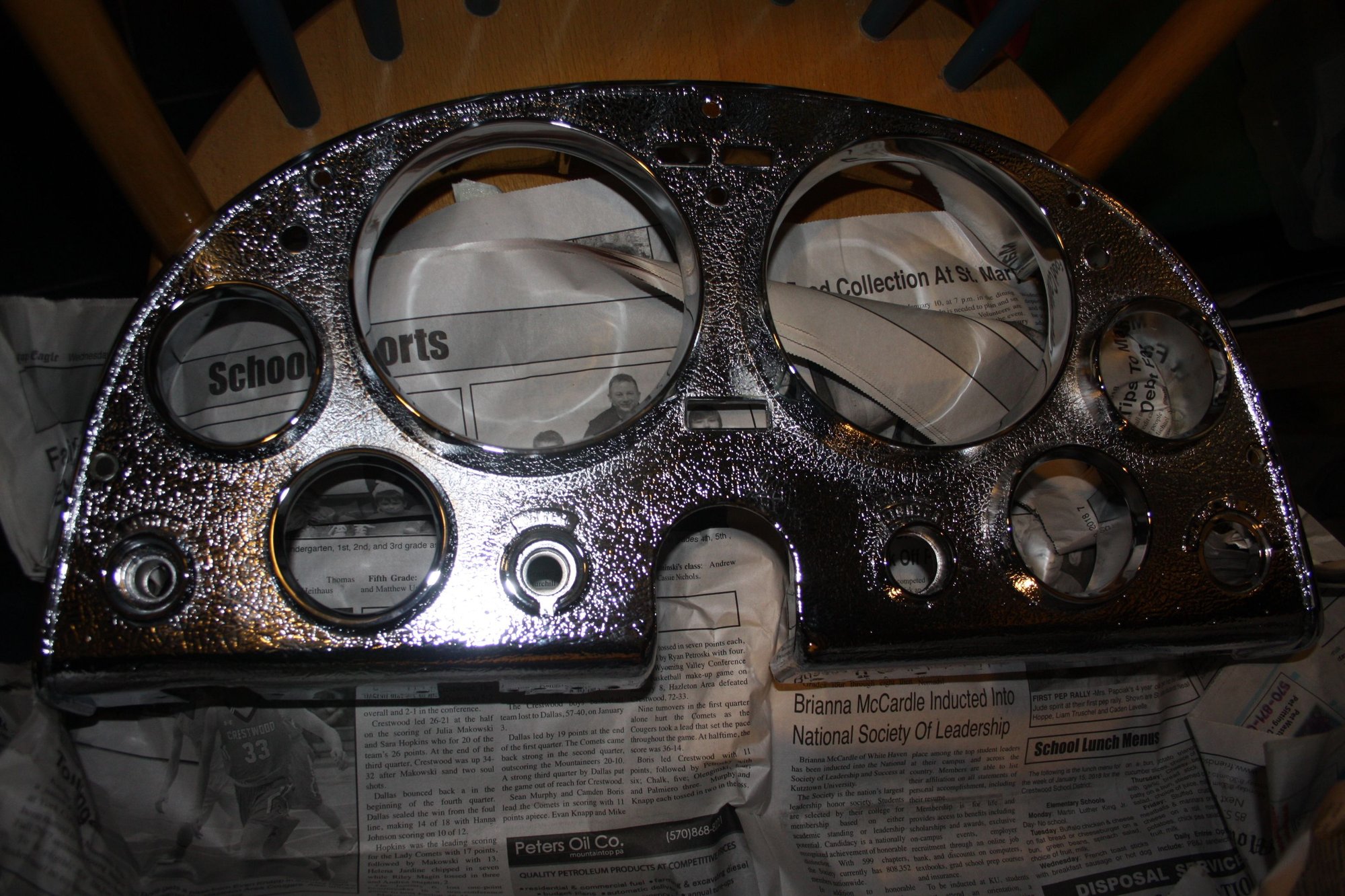 C2 c2 Instrument Bezel restorer CorvetteForum Chevrolet Corvette