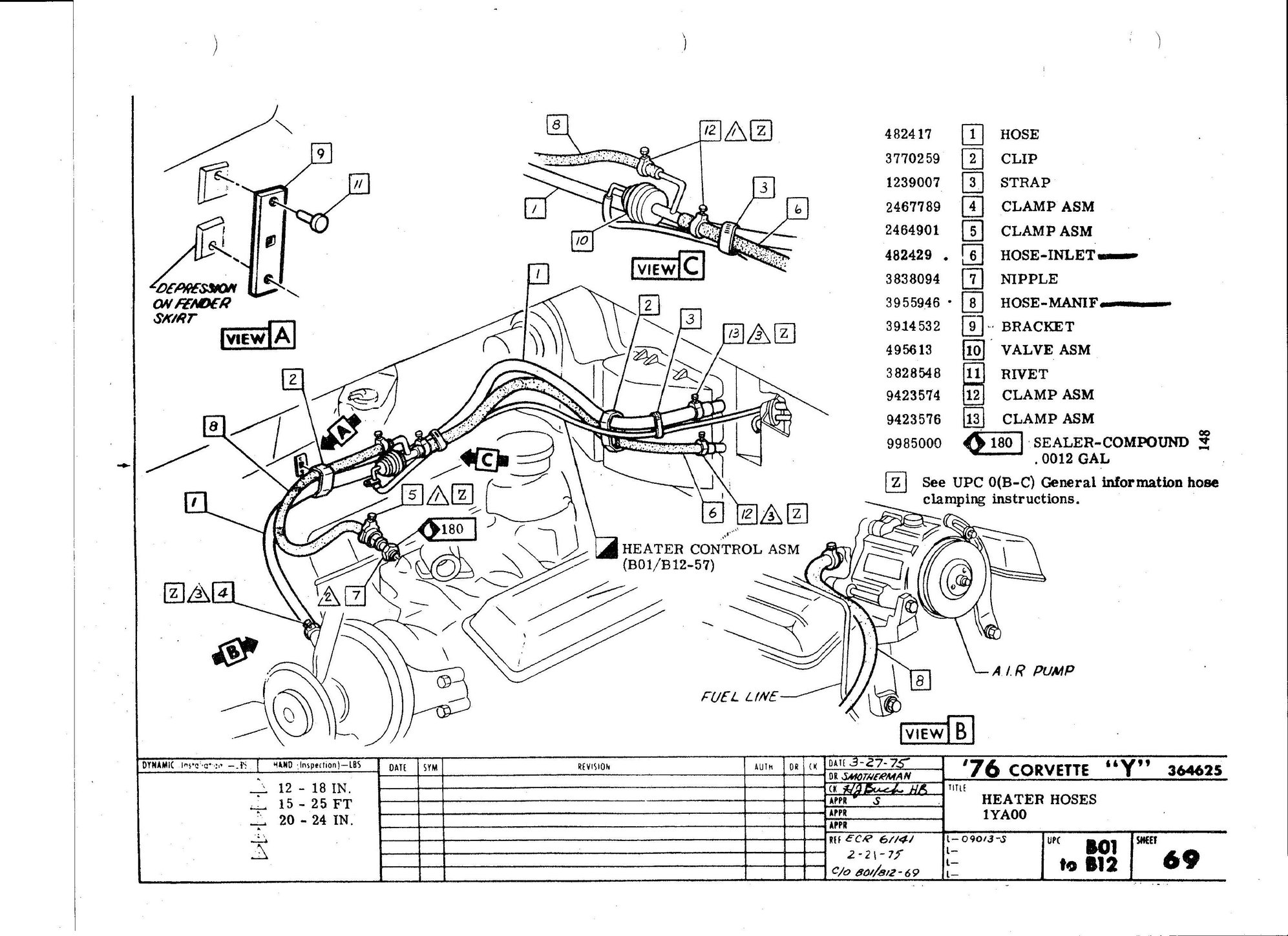 Where does my ac/heater connect to vacuum? CorvetteForum Chevrolet