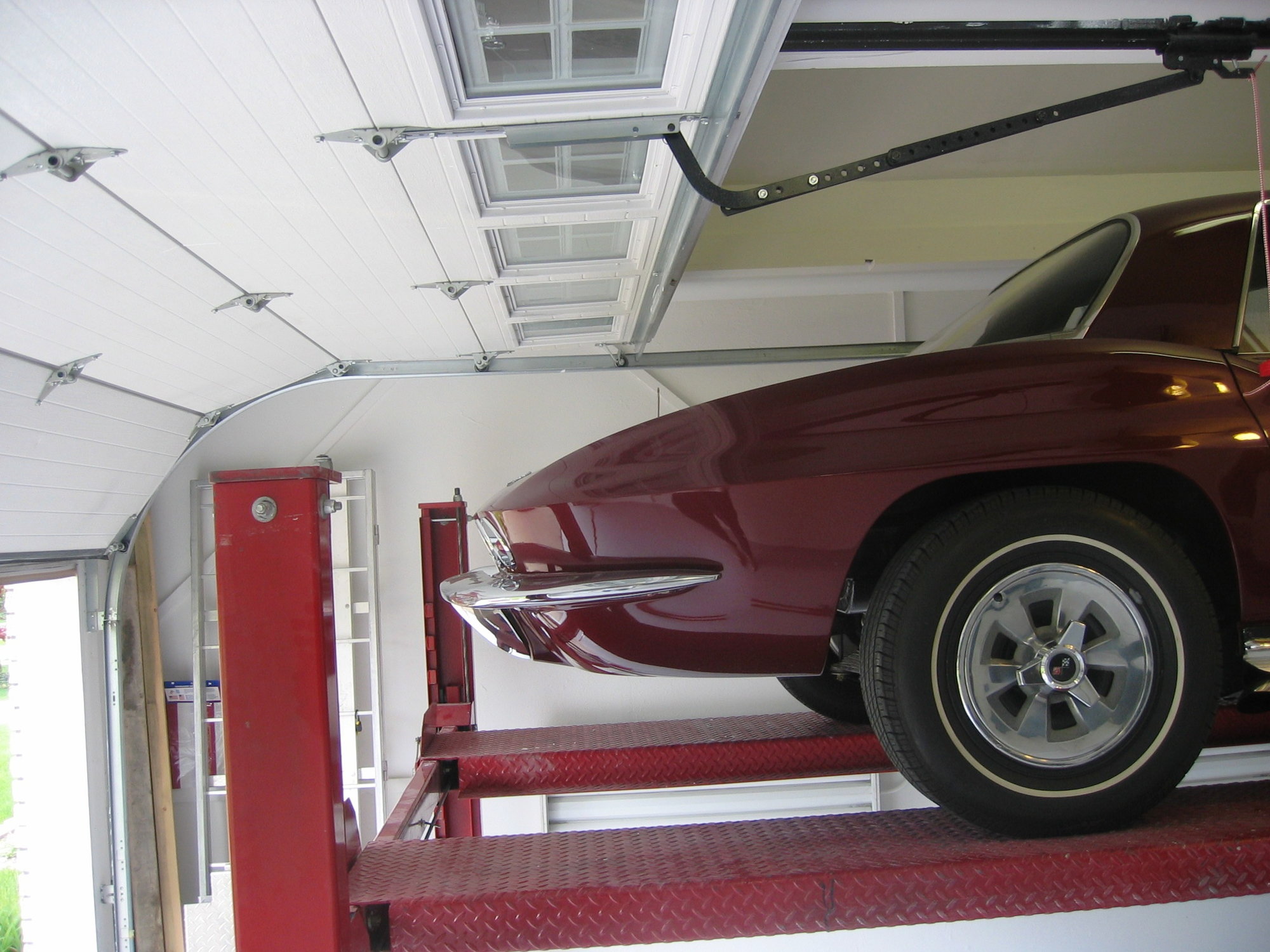 Garage ceiling too low for the 4 post lift you want? - CorvetteForum