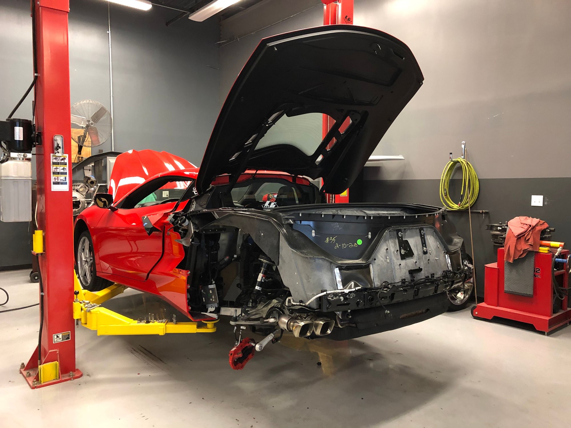 LG C8 NX Nitrous Kit going in CorvetteForum Chevrolet Corvette