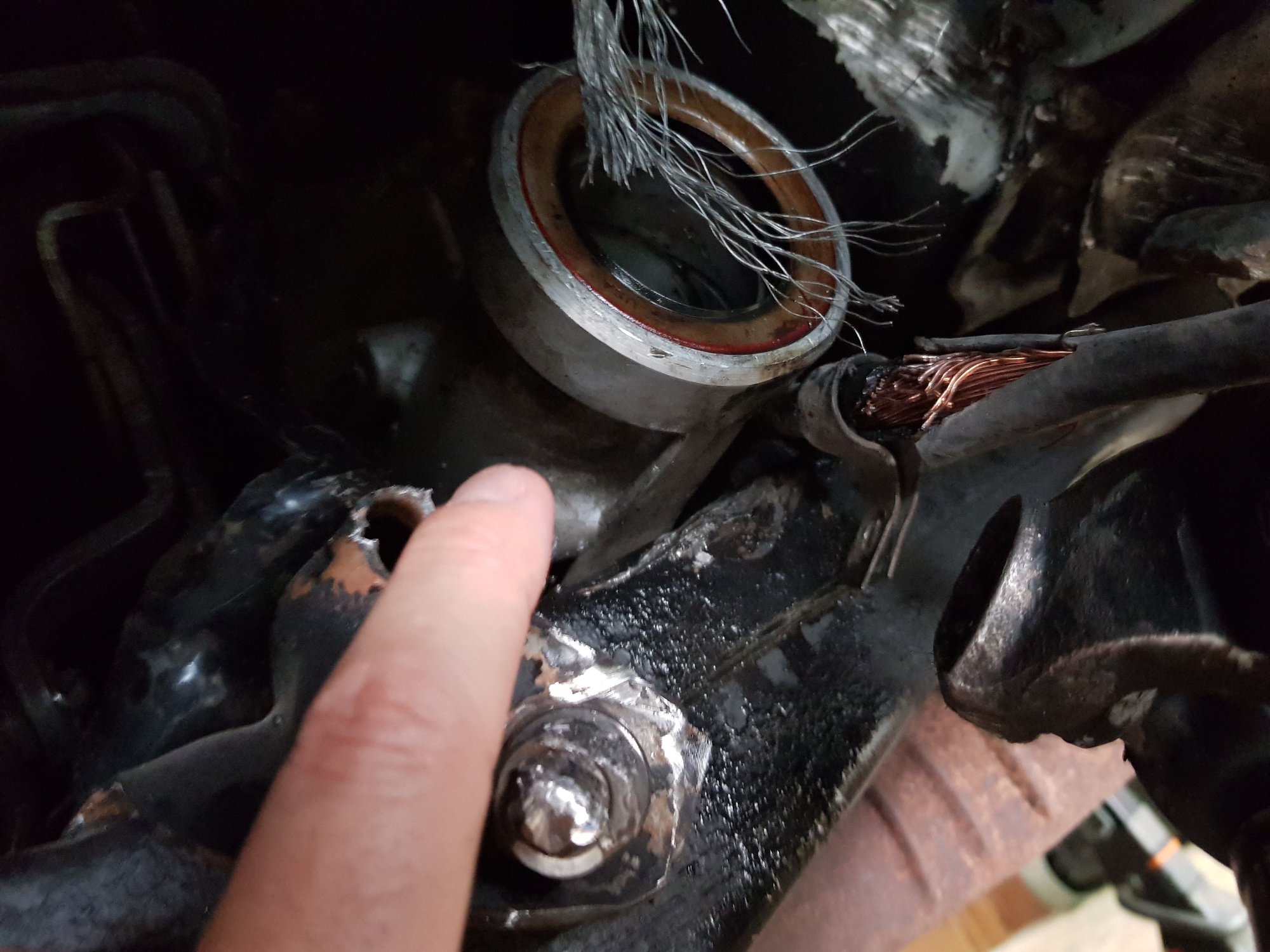 C3 manual transmission case damage CorvetteForum Chevrolet Corvette