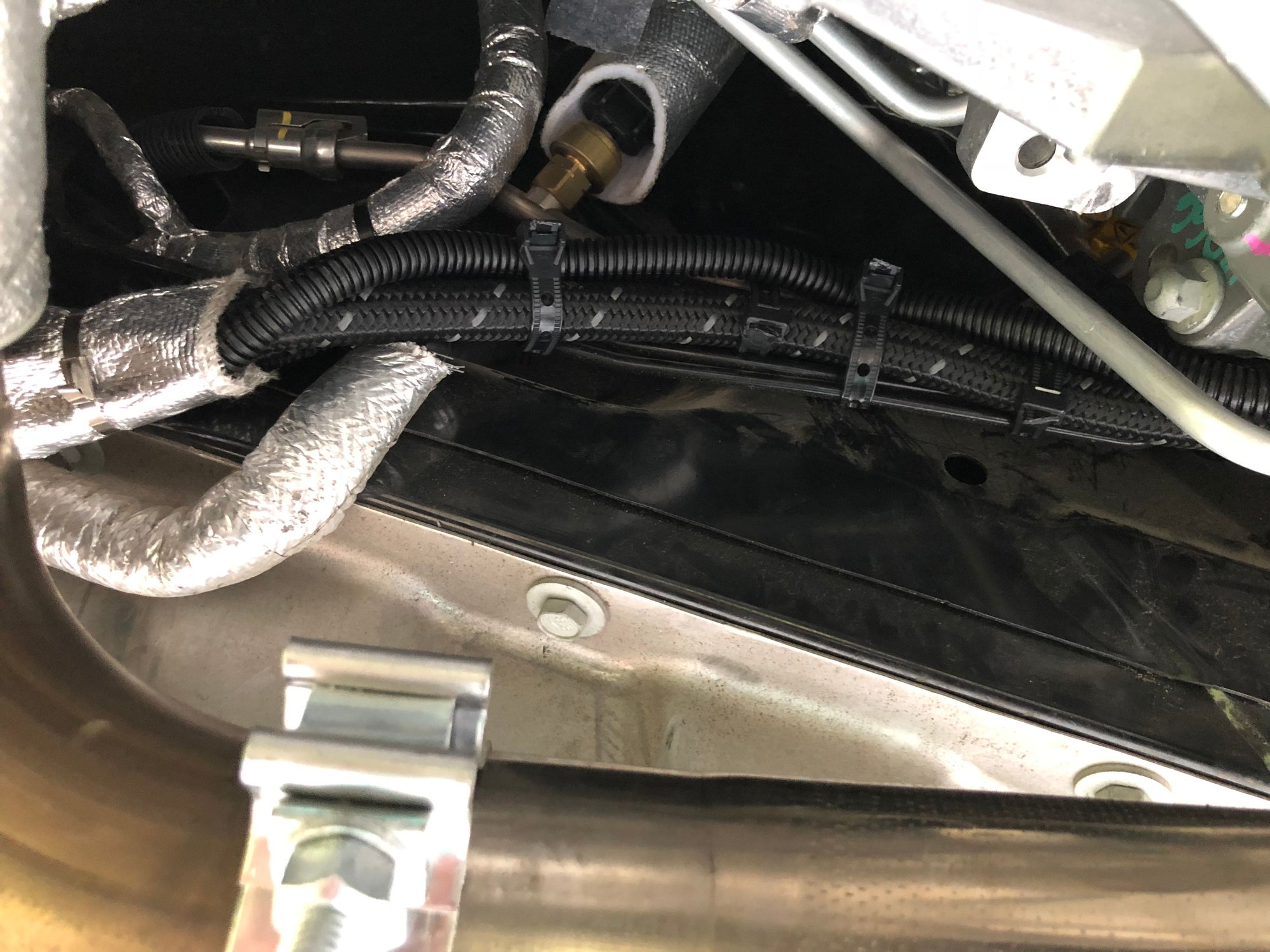 Need help routing nitrous line on Z CorvetteForum Chevrolet Corvette Forum Discussion