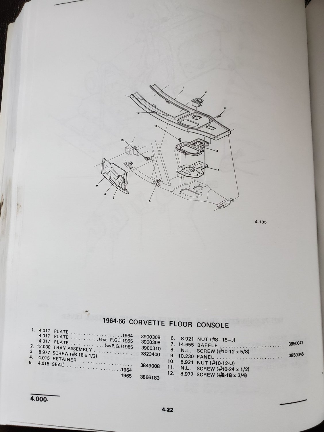 FS (For Sale) Corvette Parts Book 1953 1972 CorvetteForum