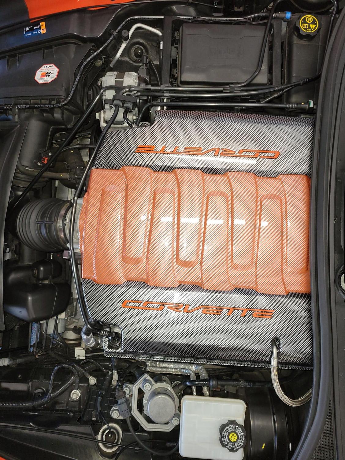 FS (For Sale) C7 Custom Plenum & Fuel rail covers (OEM) - CorvetteForum ...