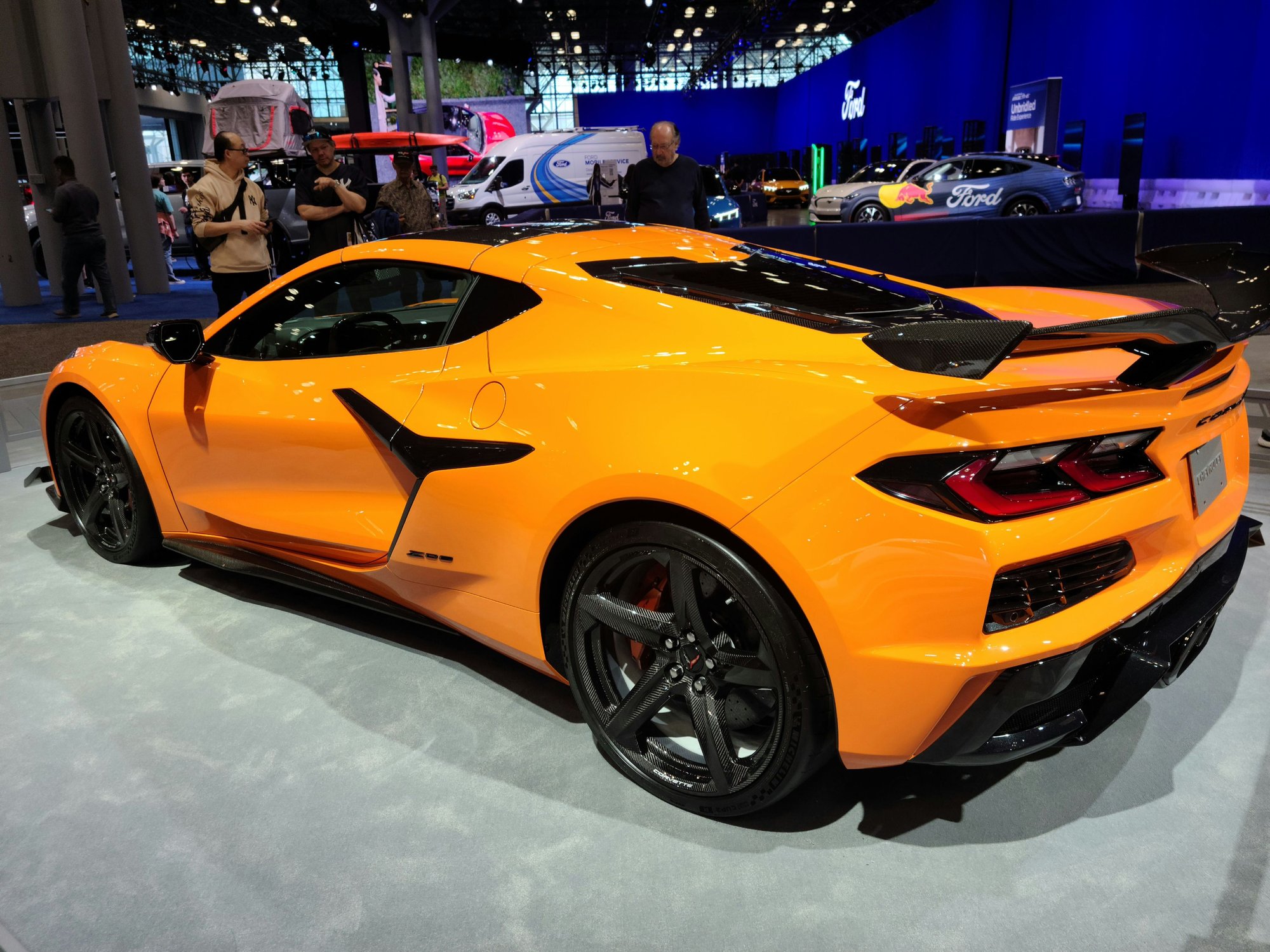 NYC Auto Show with ERay, Z06 and new Riptide Blue on the Equinox