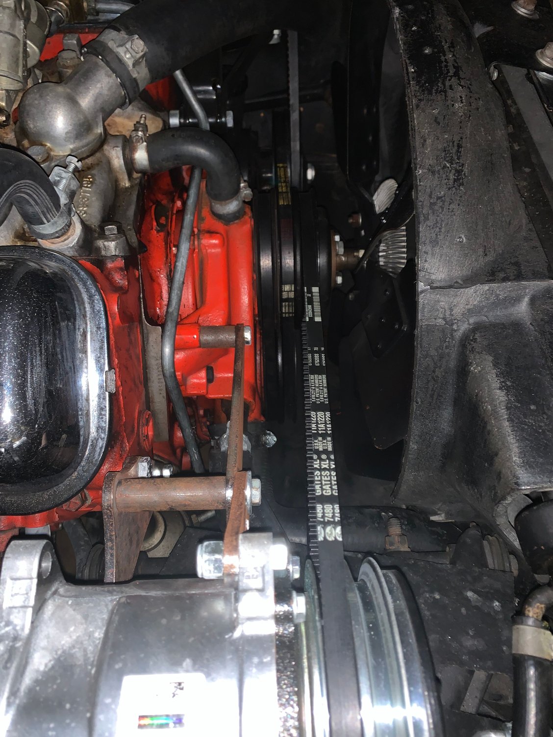 69 big block vintage air belt squeal CorvetteForum Chevrolet