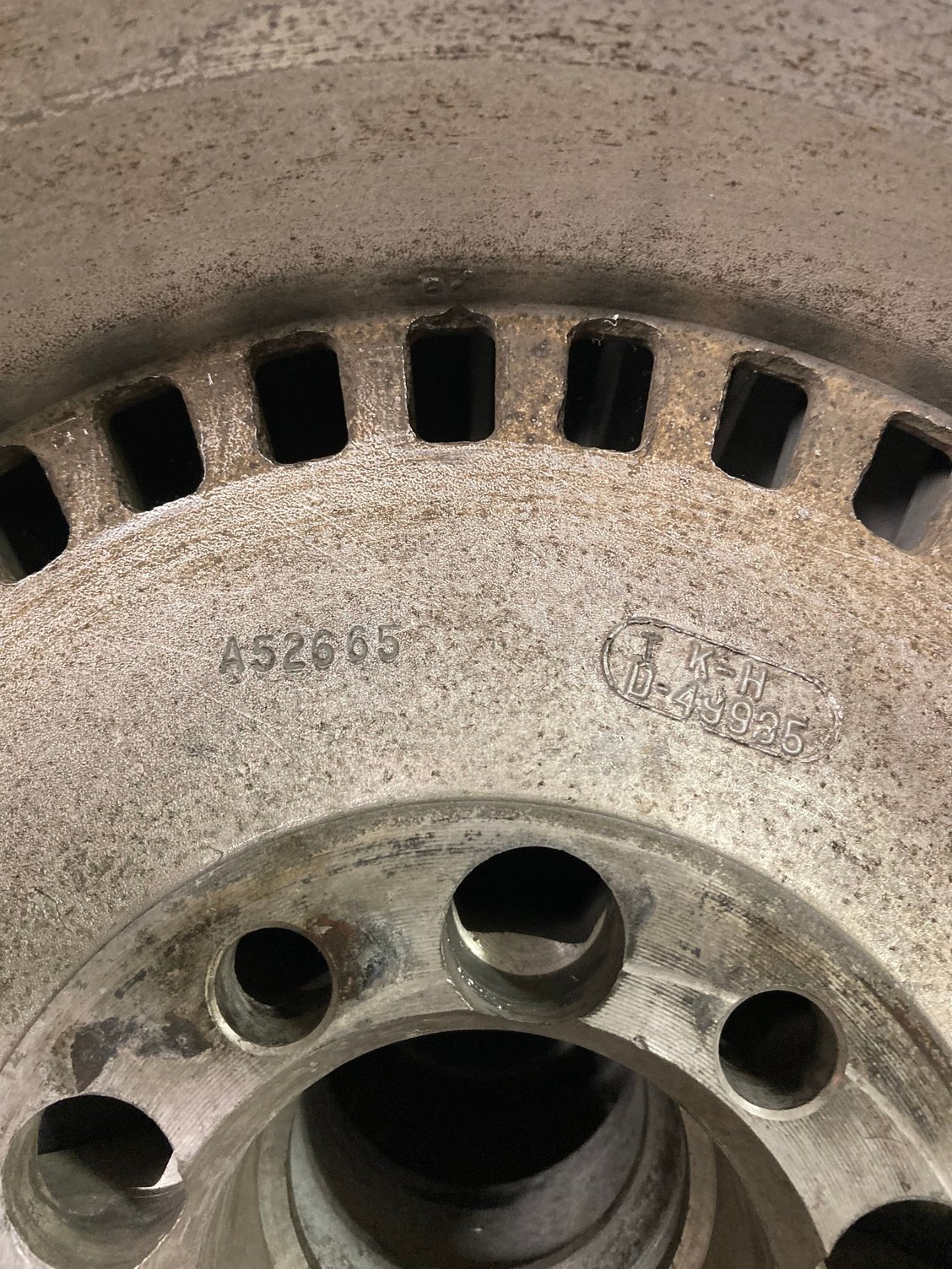 C2 Knock Off Wheel, Date Stamp - CorvetteForum - Chevrolet Corvette ...