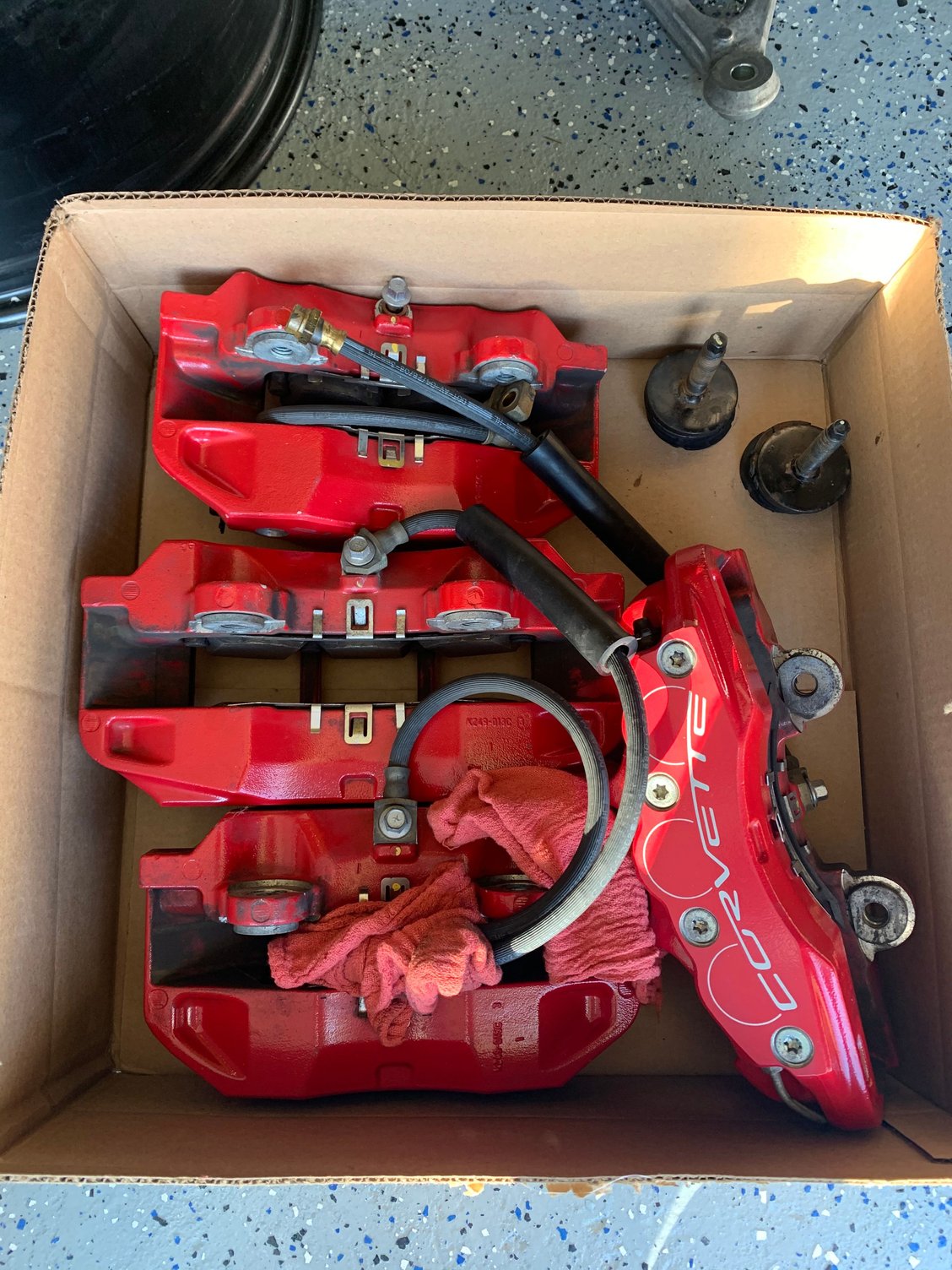 FS (For Sale) Complete zo6 brake swap. Excellent low mileage condition