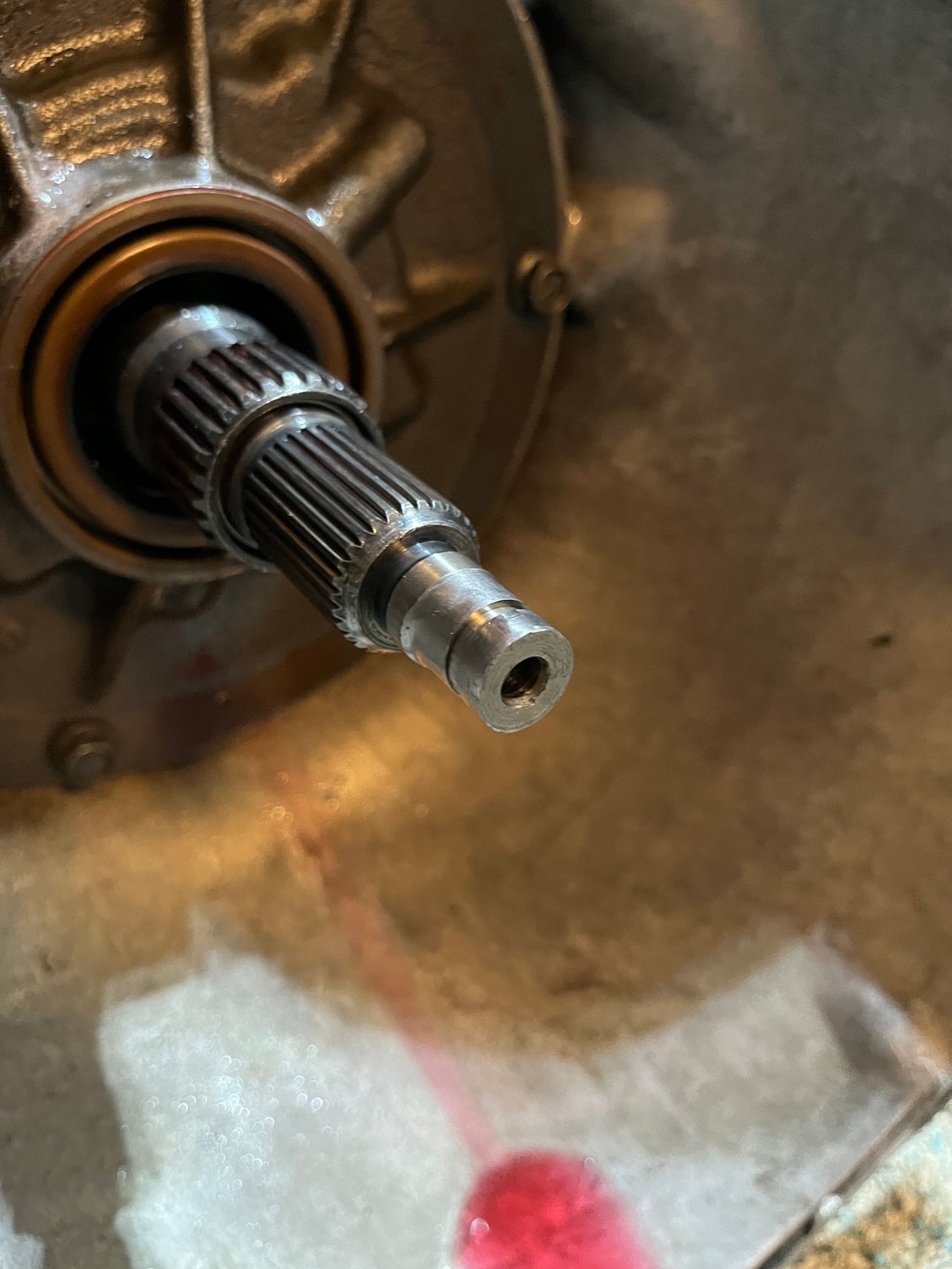 TH350C Input Shaft Wear CorvetteForum Chevrolet Corvette Forum