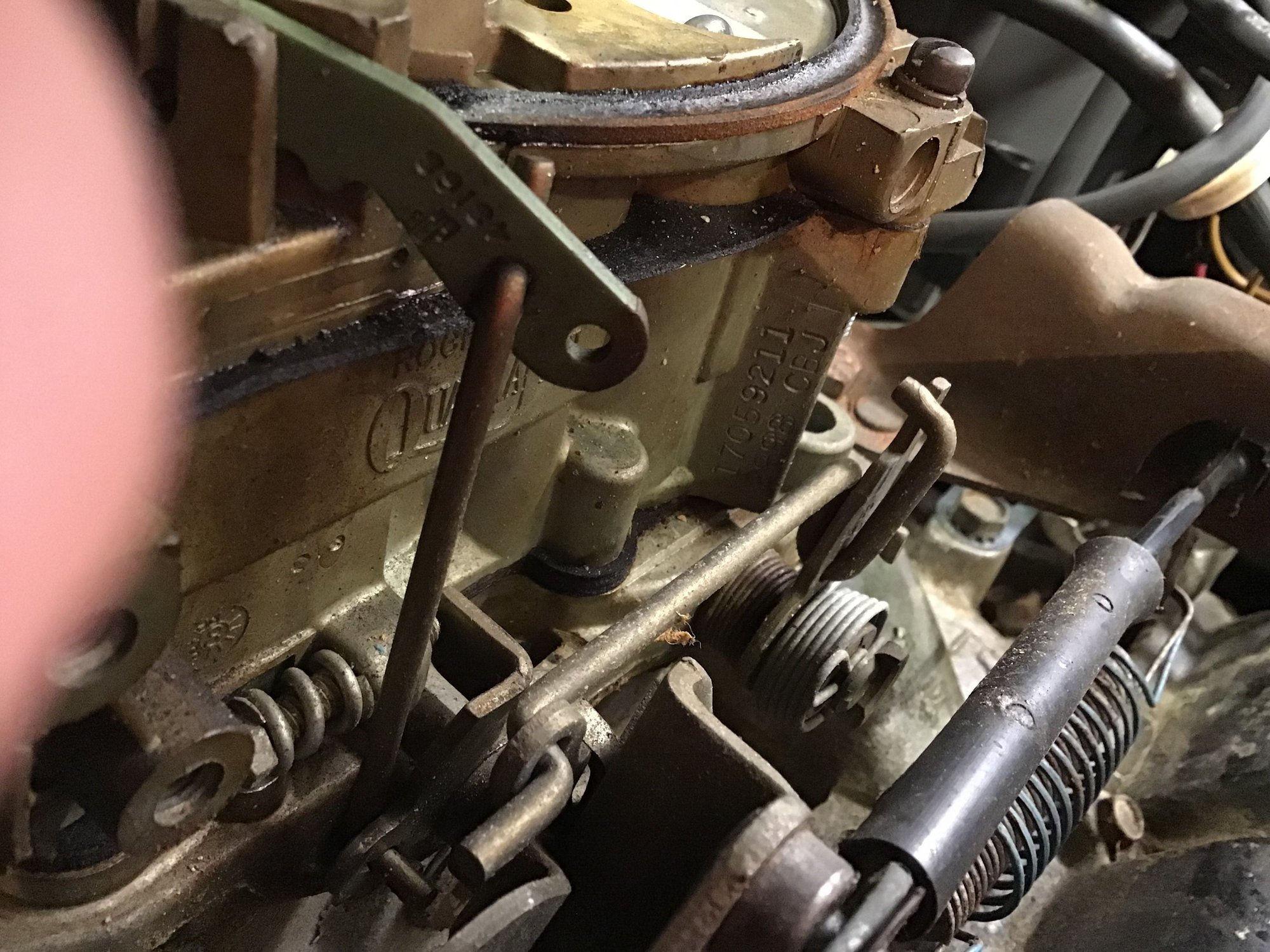 Ac throttle solenoid question quadrajet CorvetteForum Chevrolet