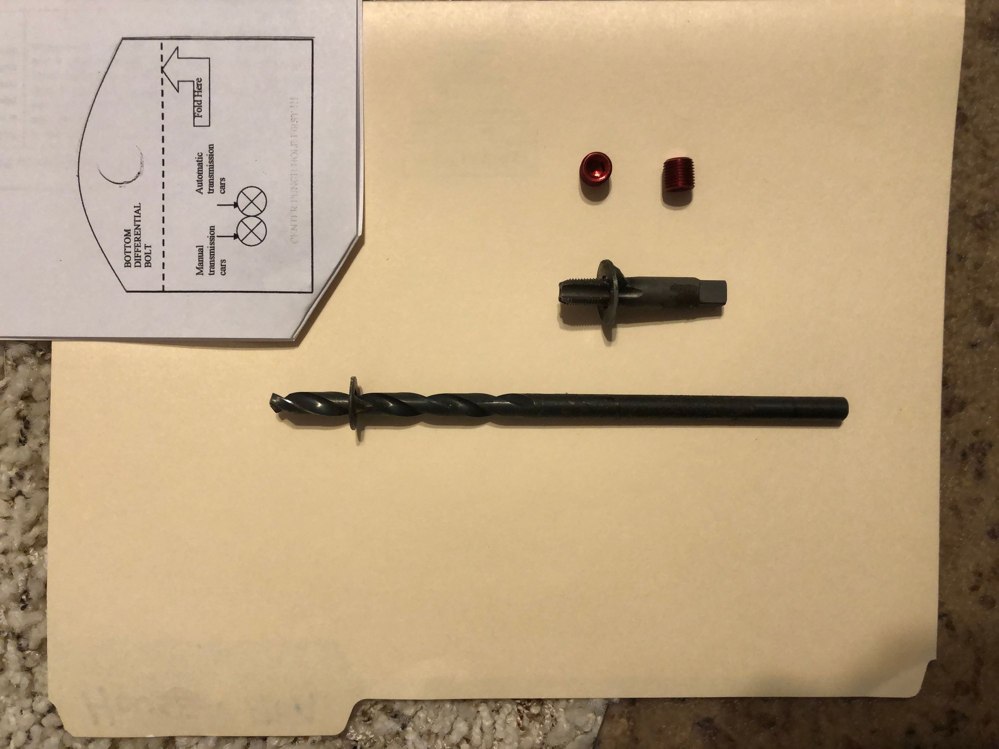 FS (For Sale) Differential drain plug kit CorvetteForum Chevrolet Corvette Forum Discussion