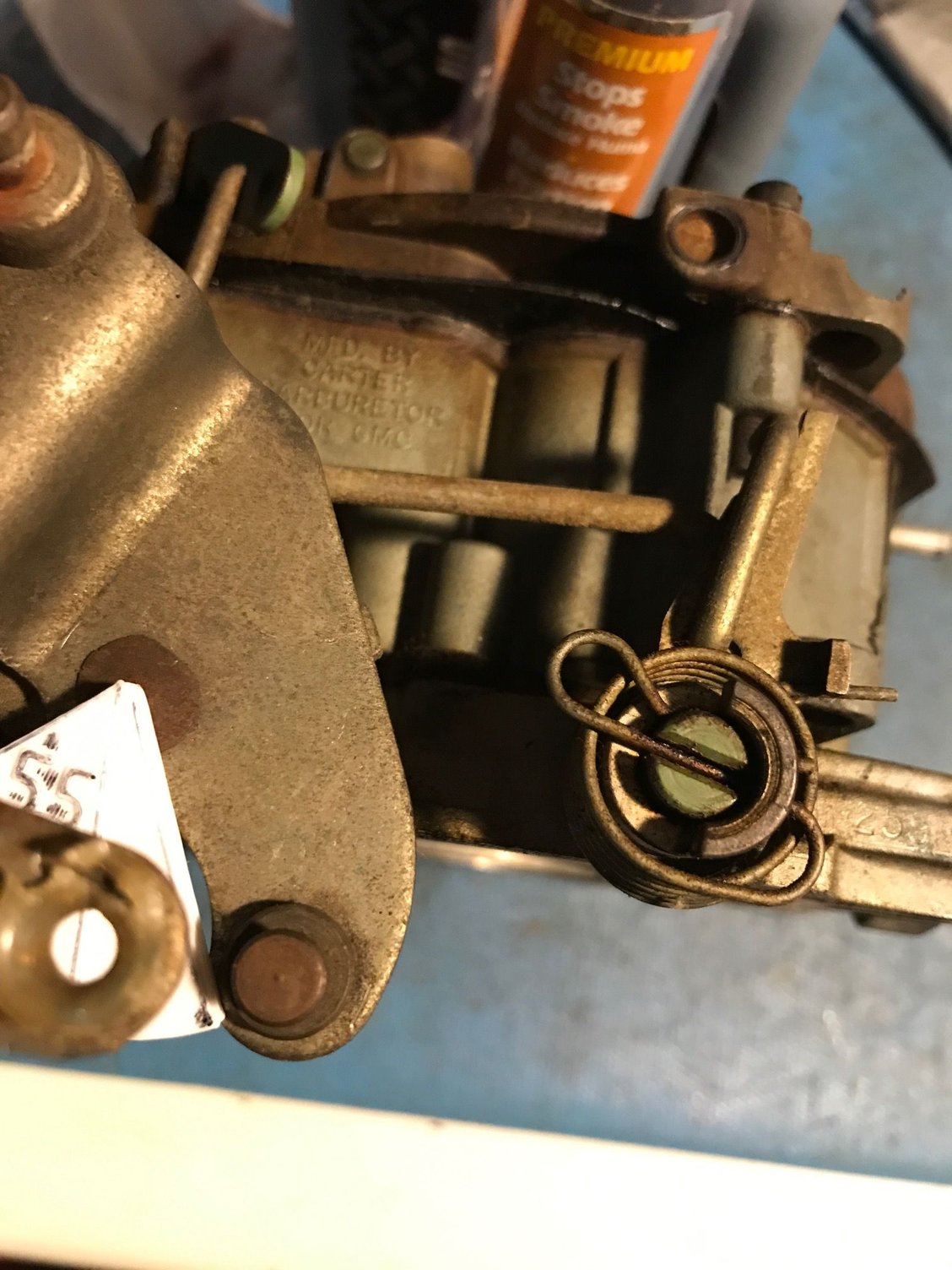 Quadrajet TV cable connection question th350 kickdown connection? CorvetteForum Chevrolet