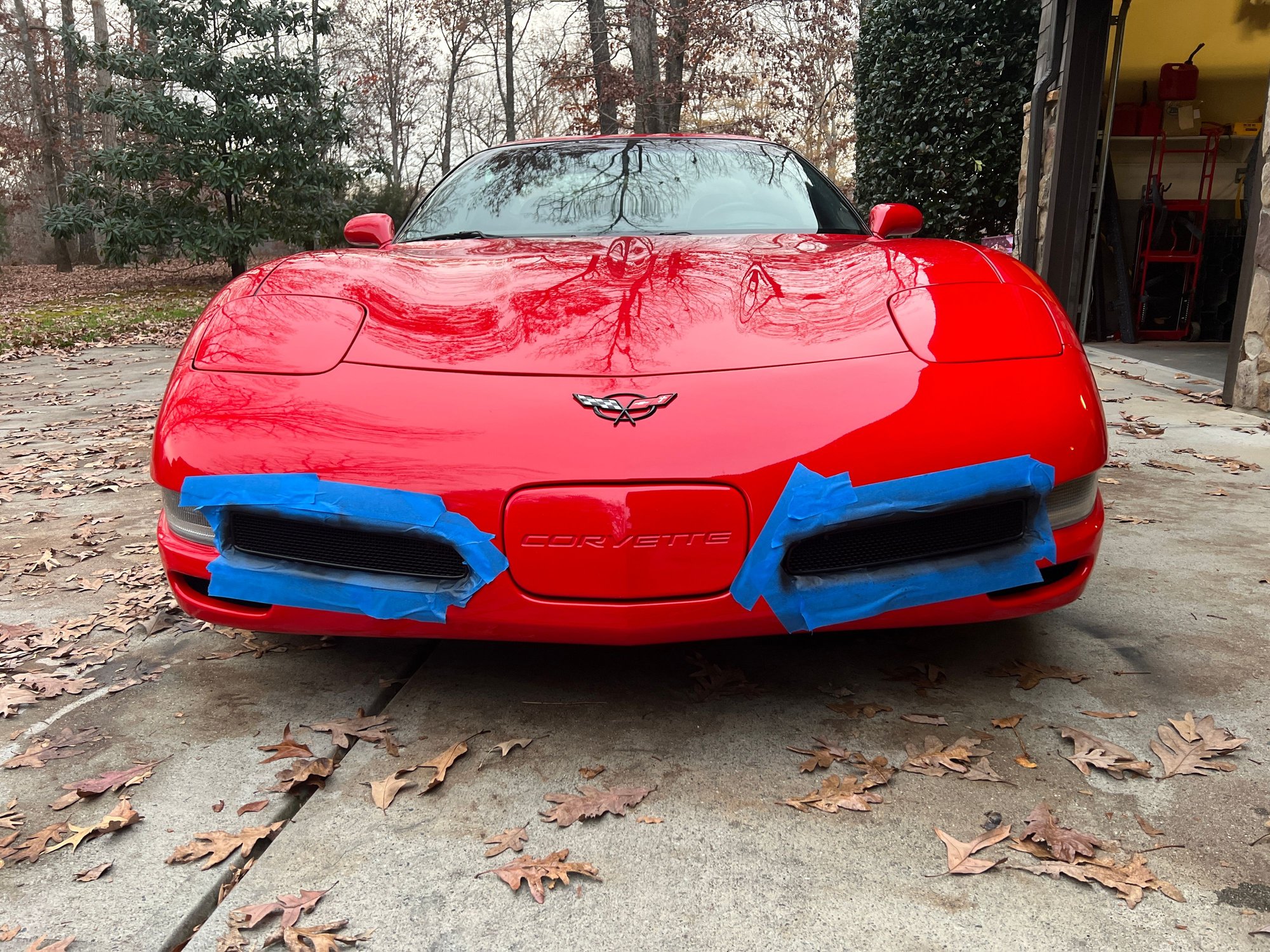 Spray painting exhaust tips CorvetteForum Chevrolet Corvette Forum