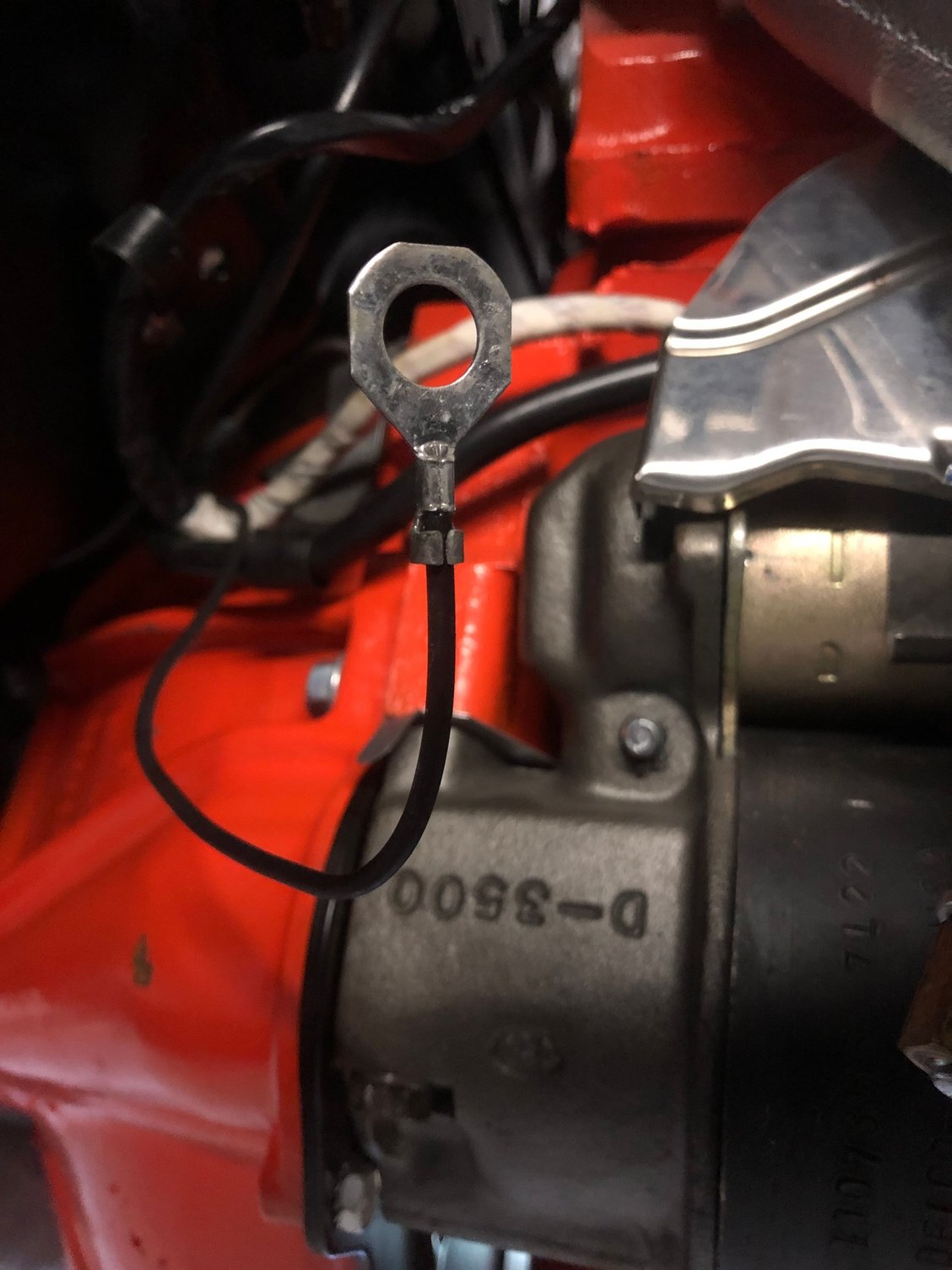 68 ground wire at starter? - CorvetteForum - Chevrolet Corvette Forum