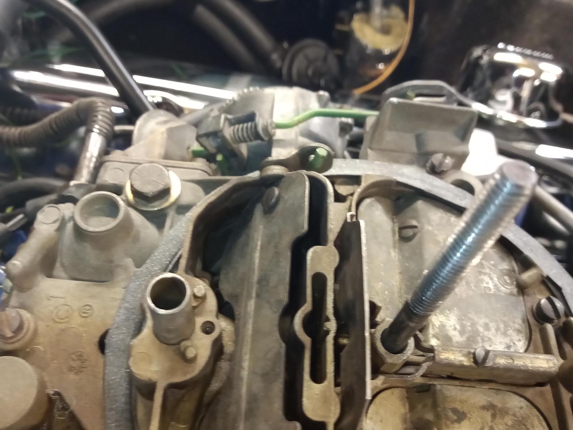 choke pulloff adjustment CorvetteForum Chevrolet Corvette Forum