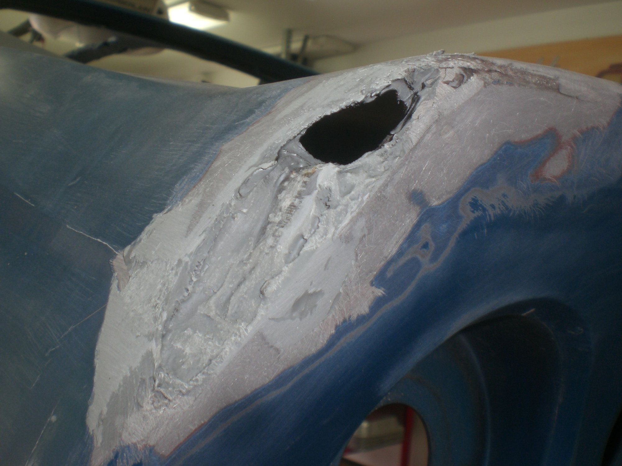Repair in progress