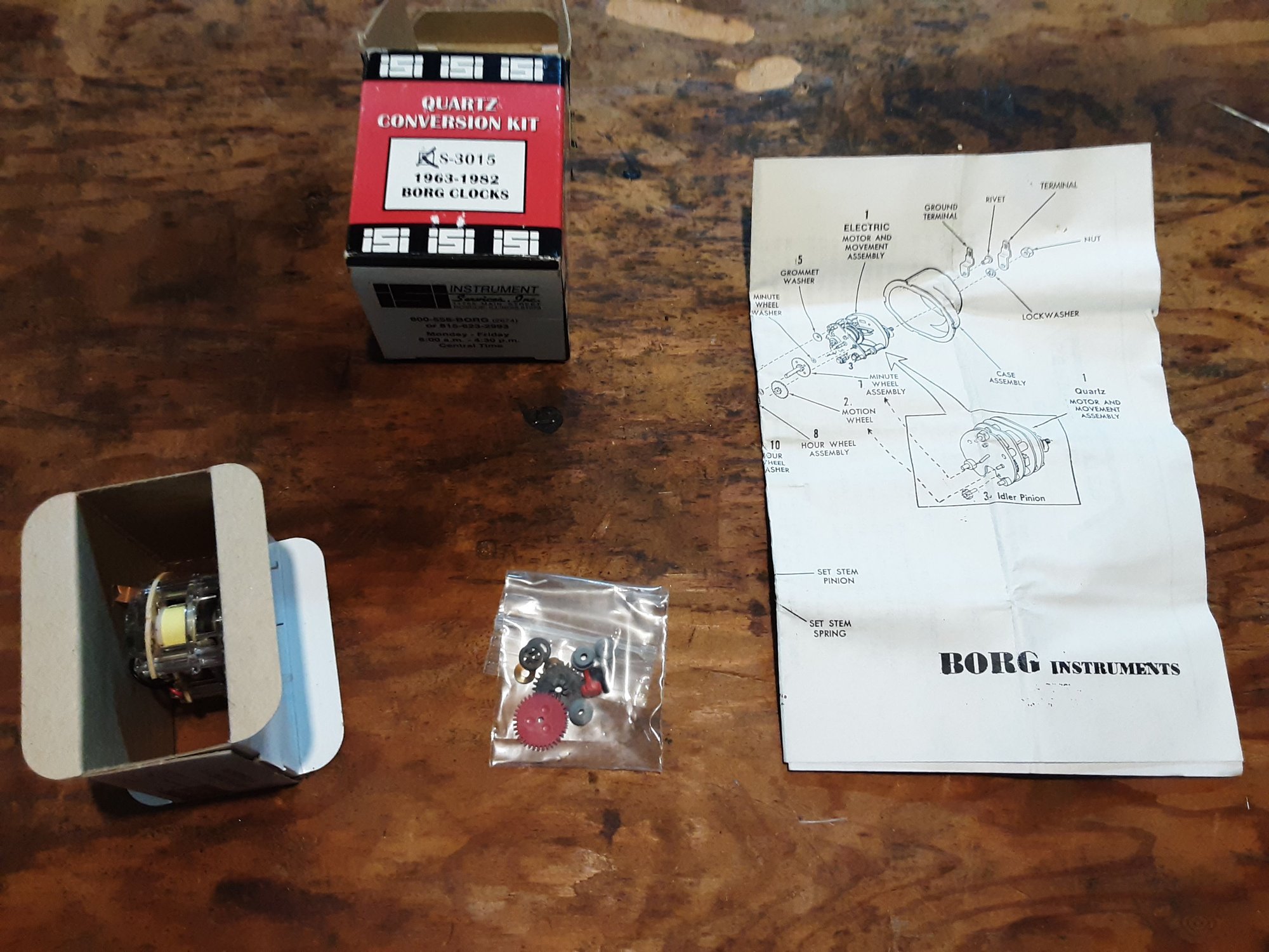 FS (For Sale) Quartz clock conversion kit CorvetteForum Chevrolet Corvette Forum Discussion