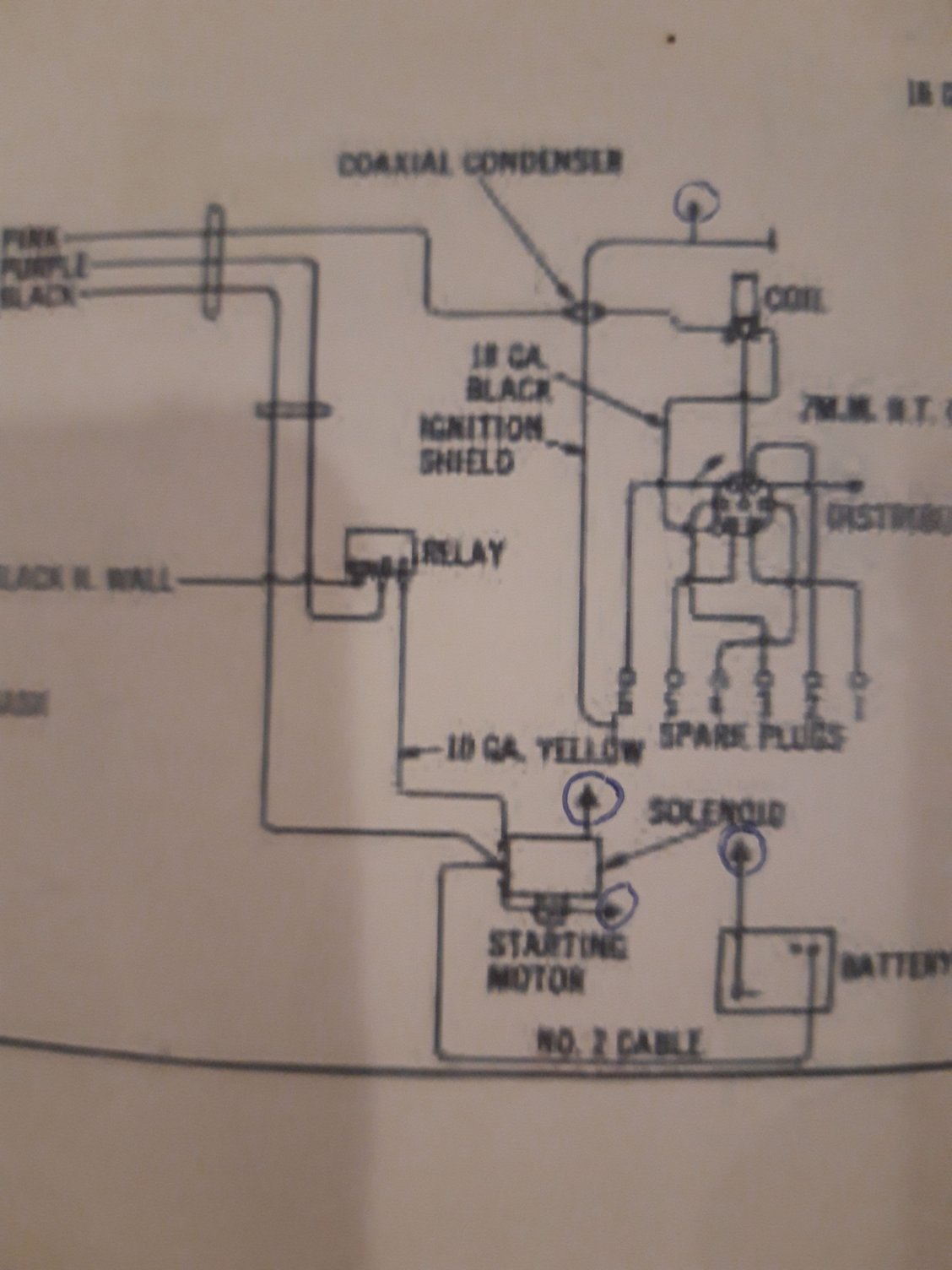 1954 corvette Starter relay location CorvetteForum Chevrolet