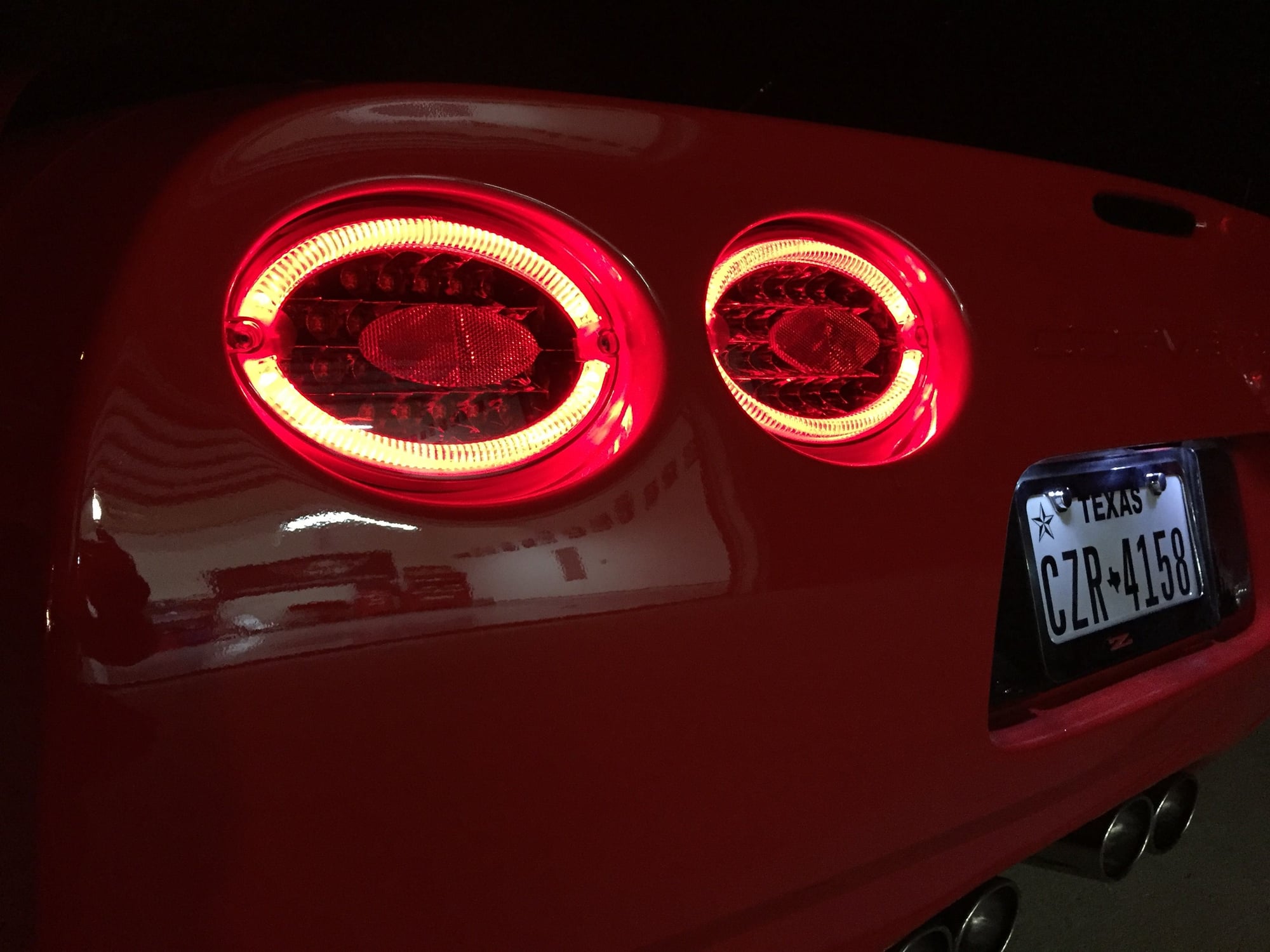 Halo LED Tail Lights in Stock at CorvetteEnvy + Free Shipping! 