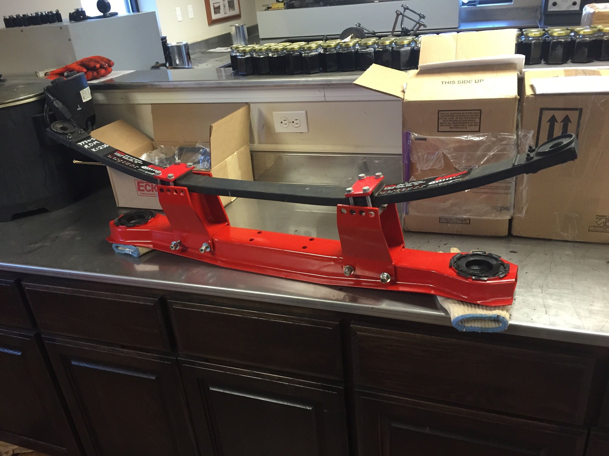 Dual rear spring mount modification - CorvetteForum - Chevrolet ...