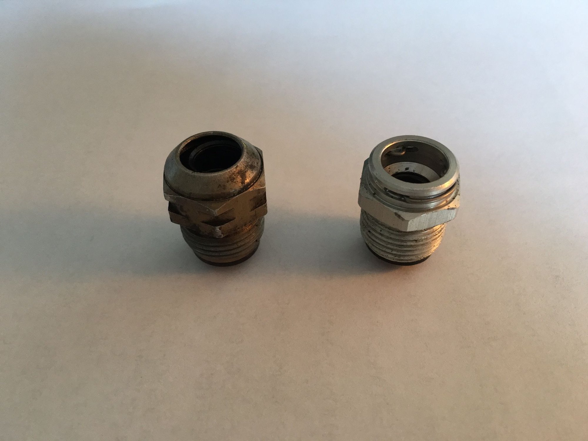 trans cooler install 0103 Radiator with quick disconnect CorvetteForum Chevrolet Corvette