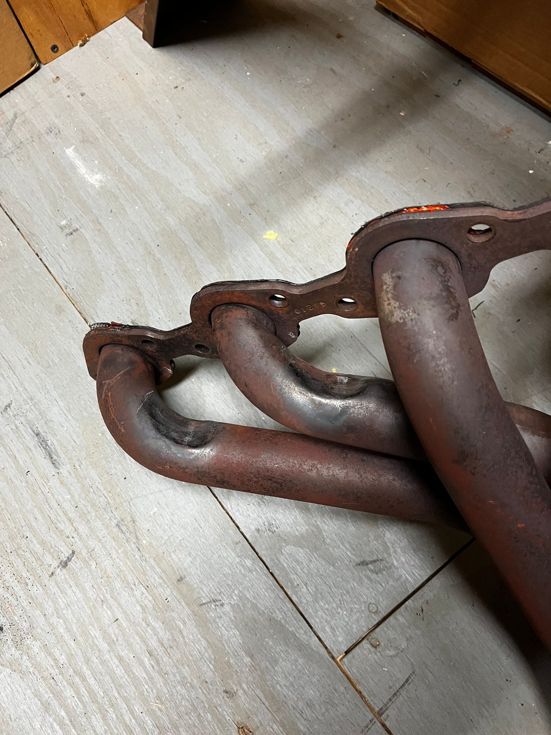 Driver side spark plug clearance