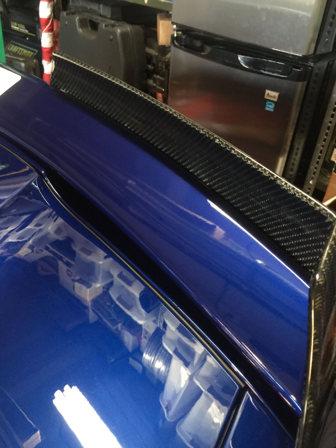 Why do some cars have body color rear spoilers while others have carbon flash? CorvetteForum