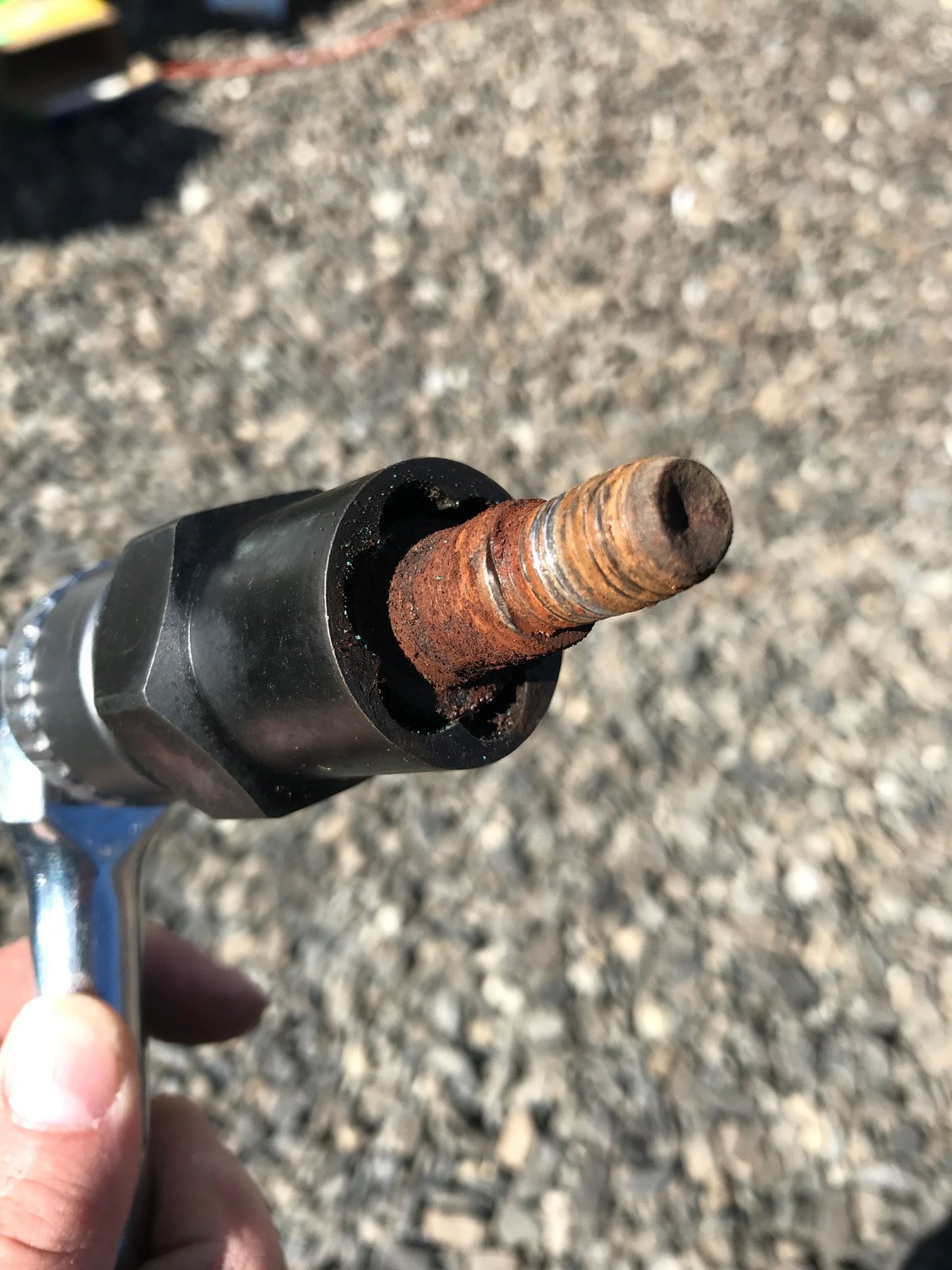 how to remove seized and stripped seatbelt bolt CorvetteForum