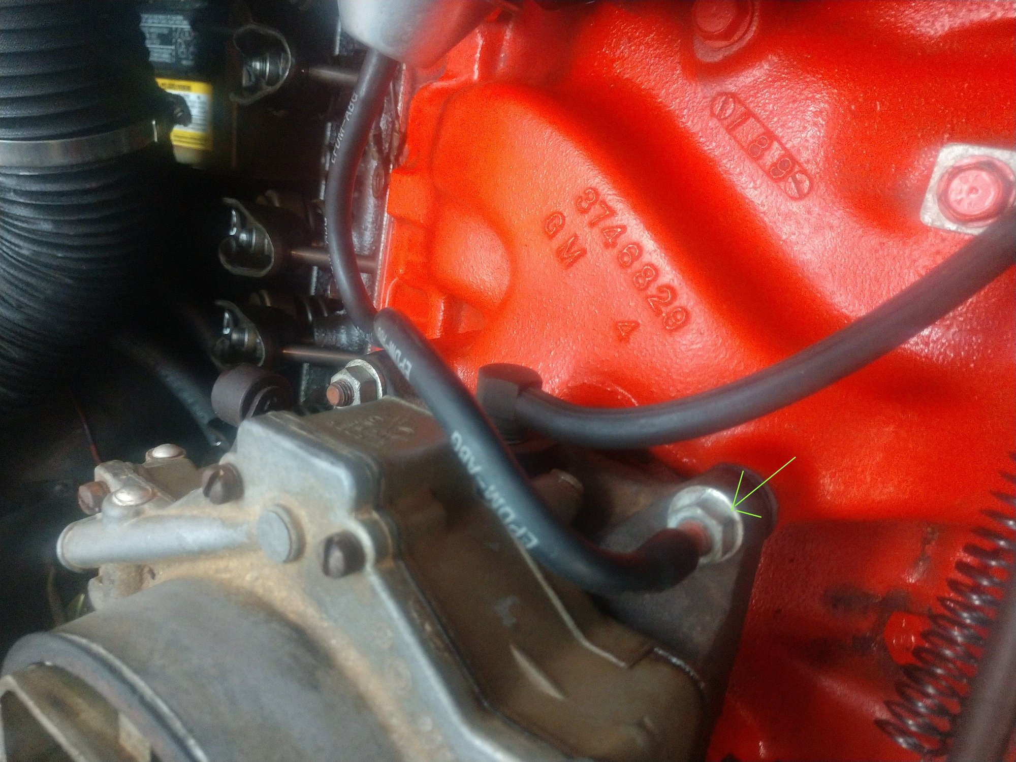 66' 327 350 vacuum advance manifold vacuum source. CorvetteForum