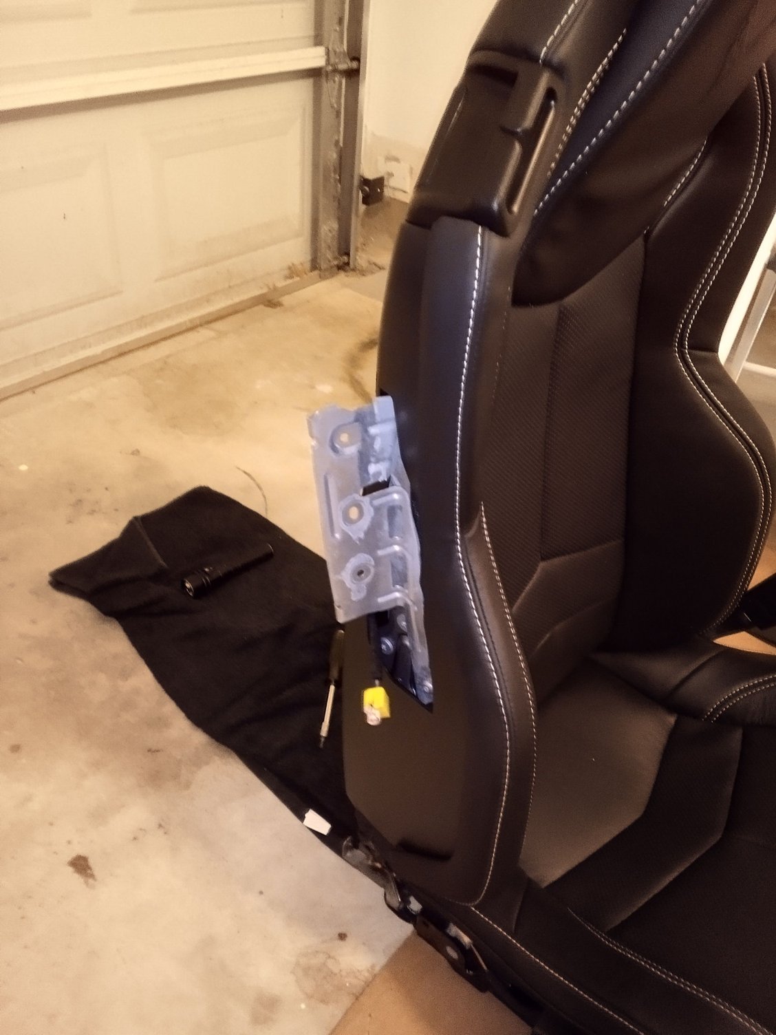 C8 seats installed in C5 Corvette How To CorvetteForum