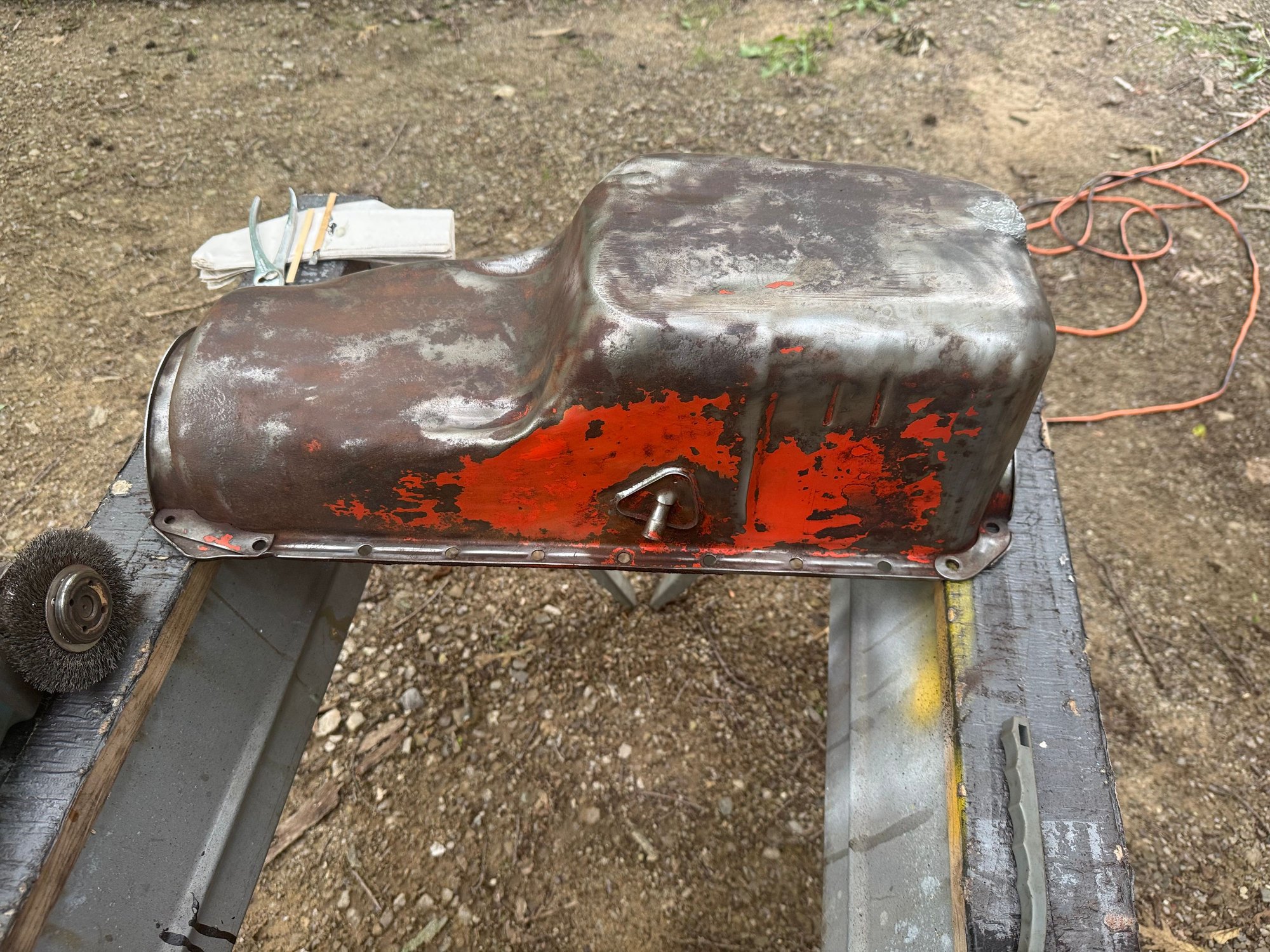 Looks like the previous owner hit a few things