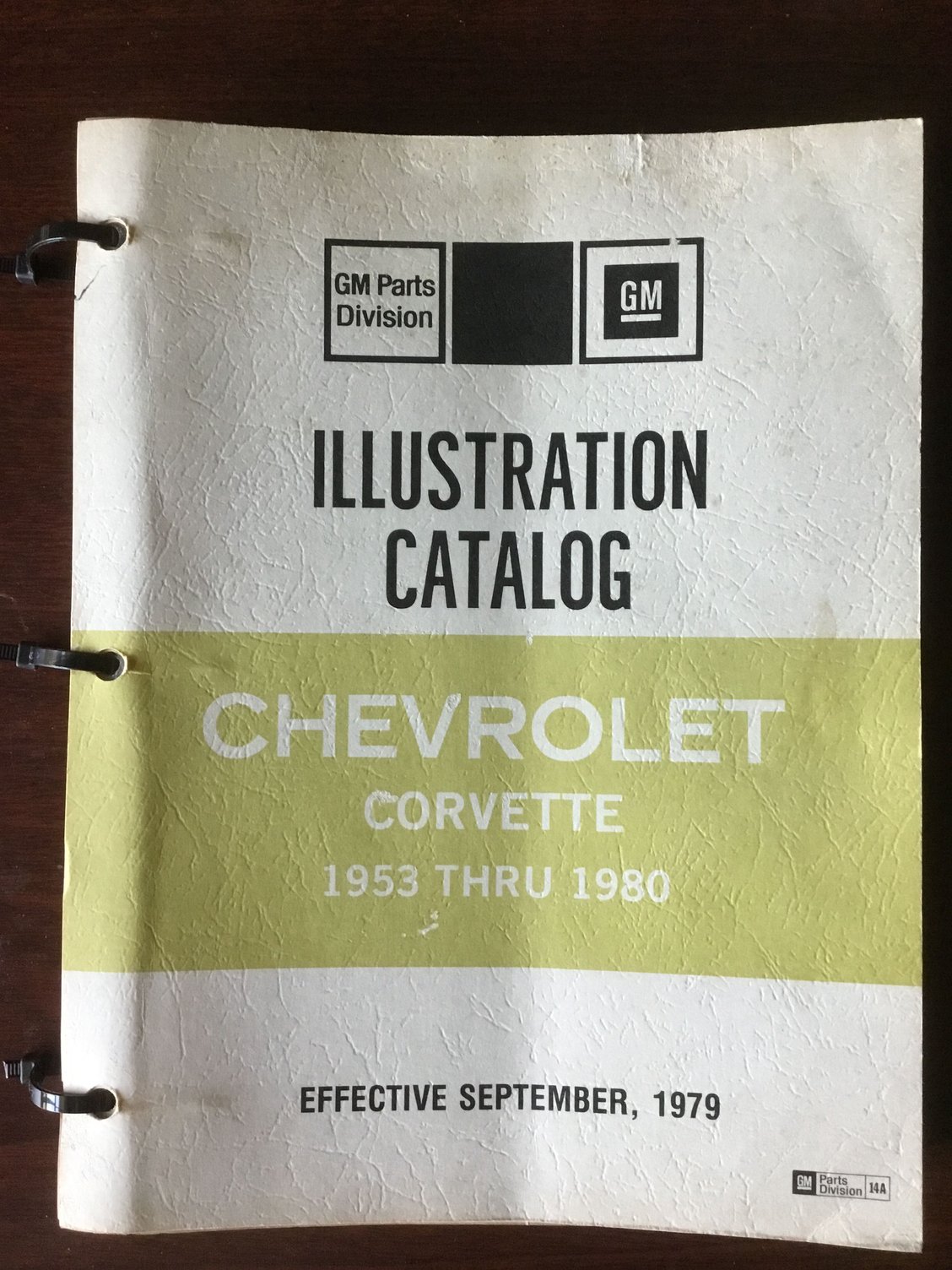 FS (For Sale) 19531980 GM Corvette Illustrated Parts Catalog