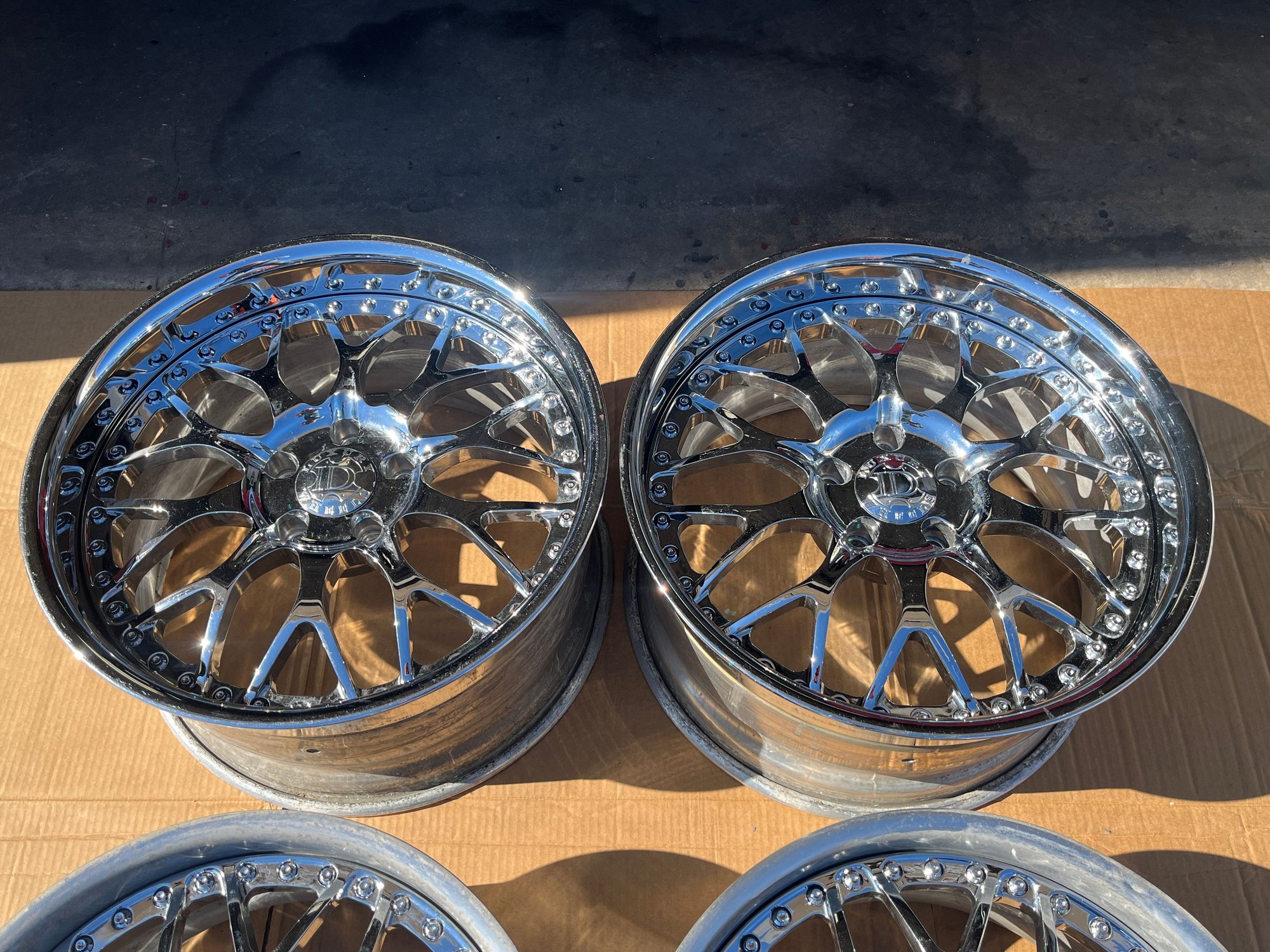 FS (For Sale) INTRO id313 billet 3 piece wheels, 18