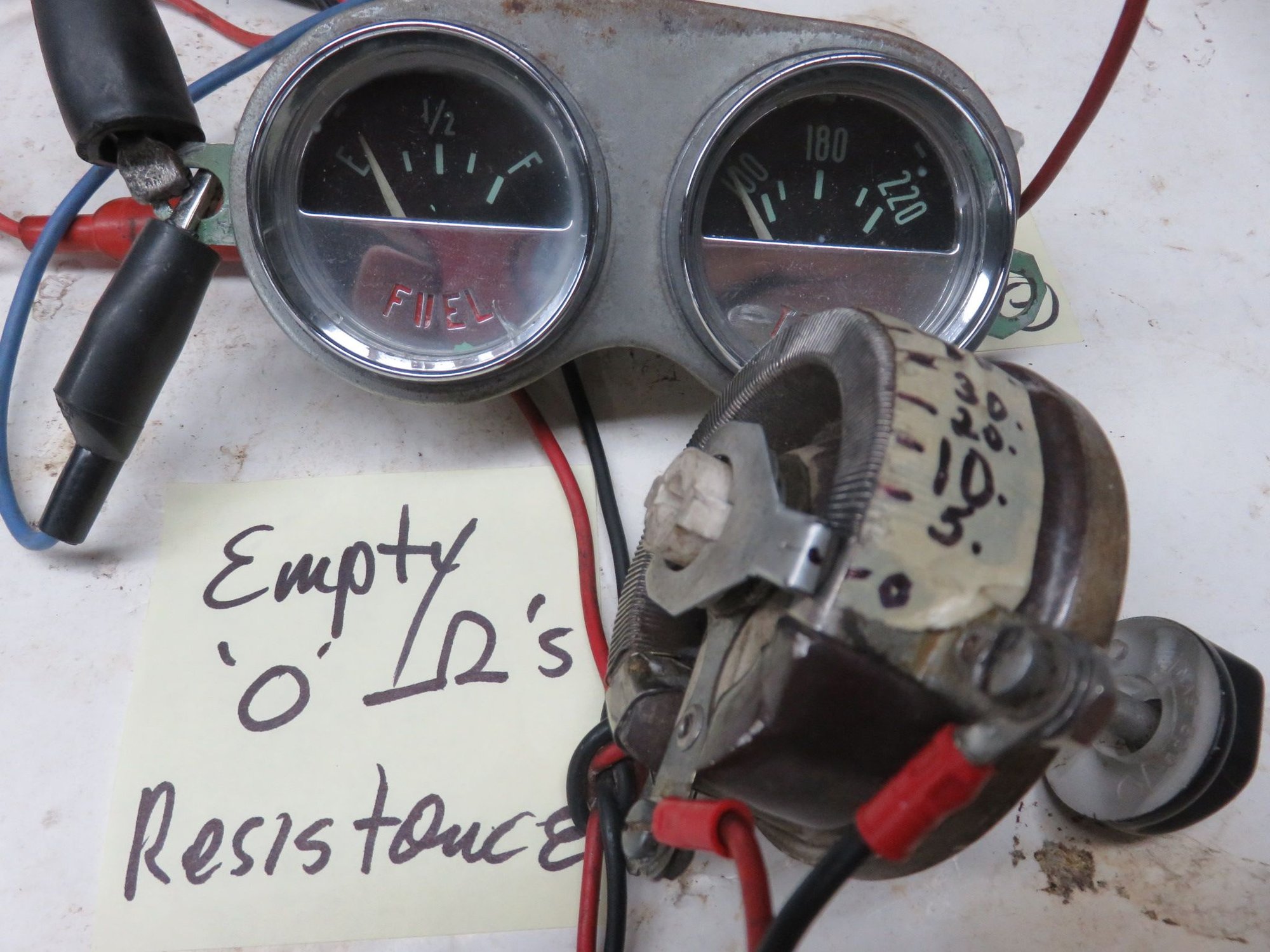 C 1 Fuel Gauge Test CorvetteForum Chevrolet Corvette Forum Discussion