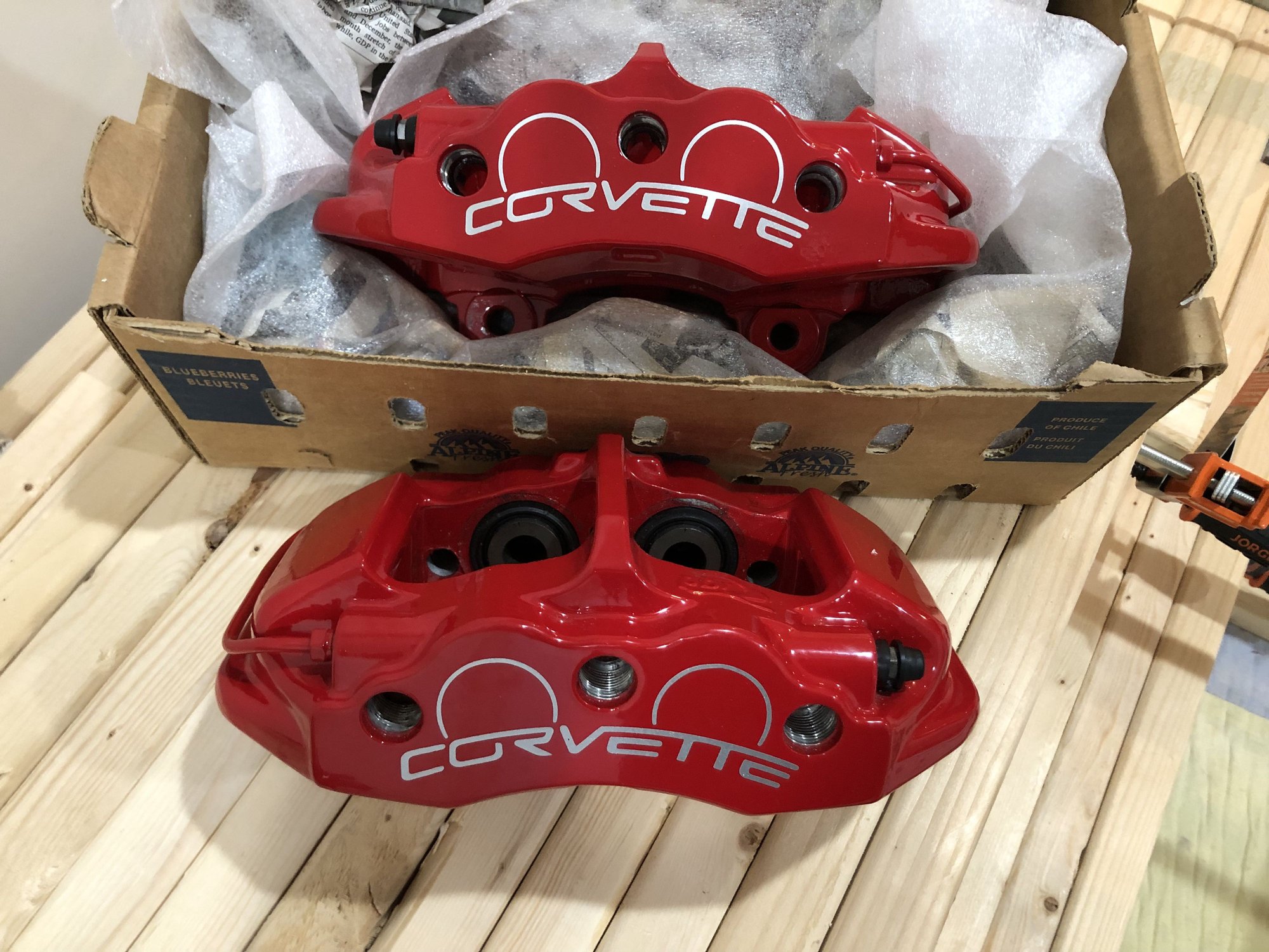 FS (For Sale) SOLD C6 OEM Z06 Brakes for a Special C4 CorvetteForum