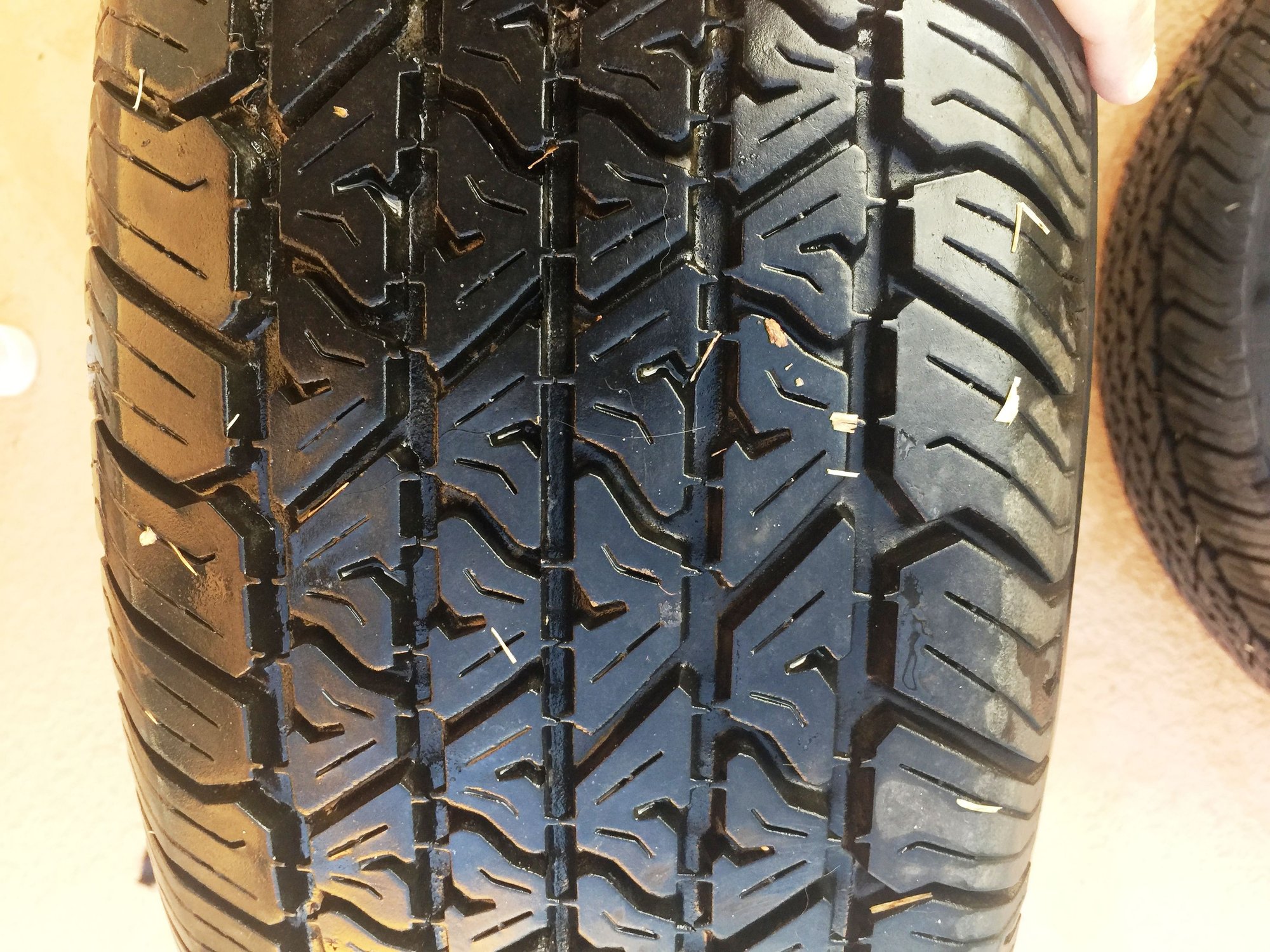 FS (For Sale) 4 used BF Goodrich Radial TA tires 215/70/15