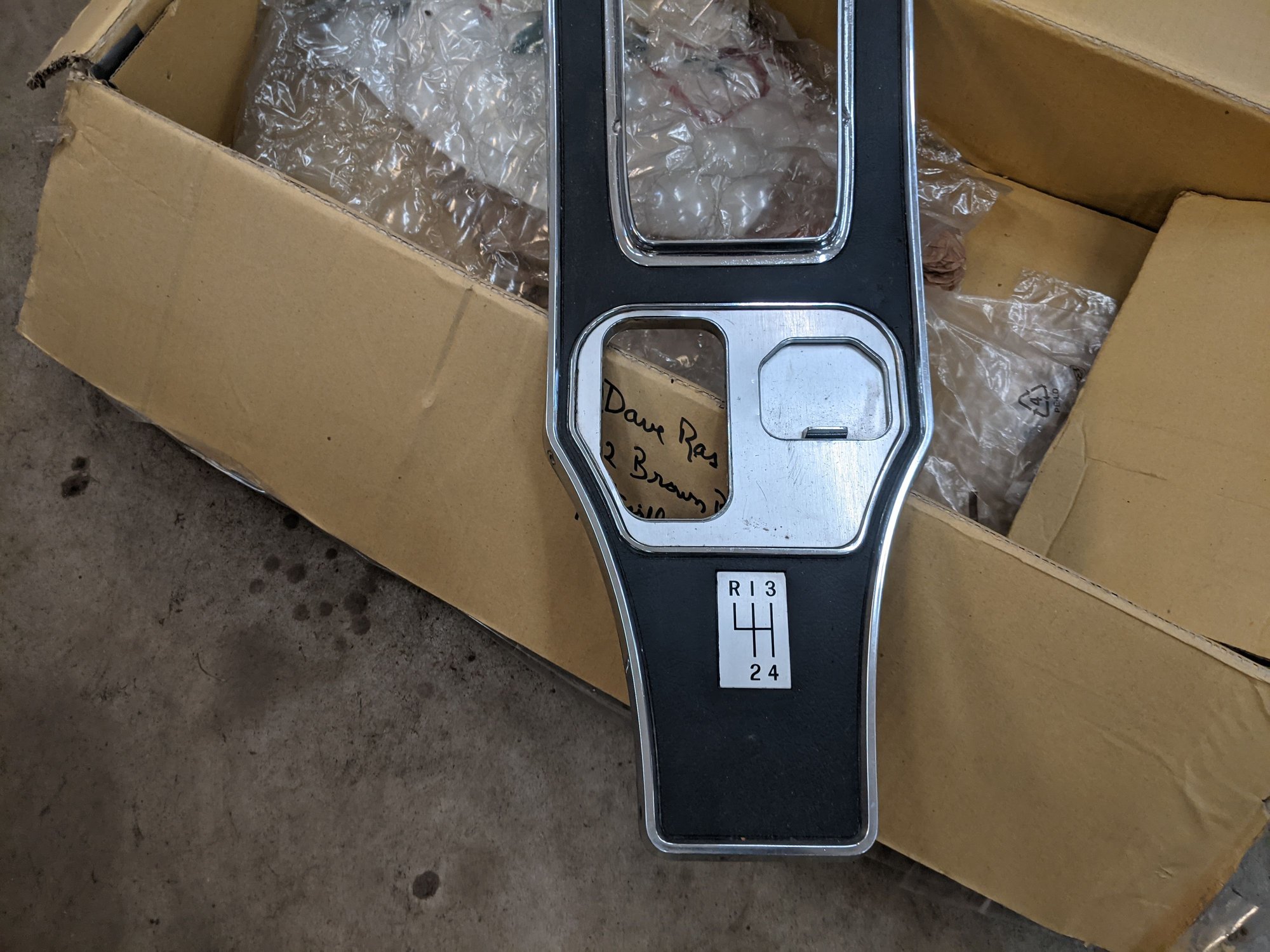 FS (For Sale) 19641967 4spd shifter console. CorvetteForum