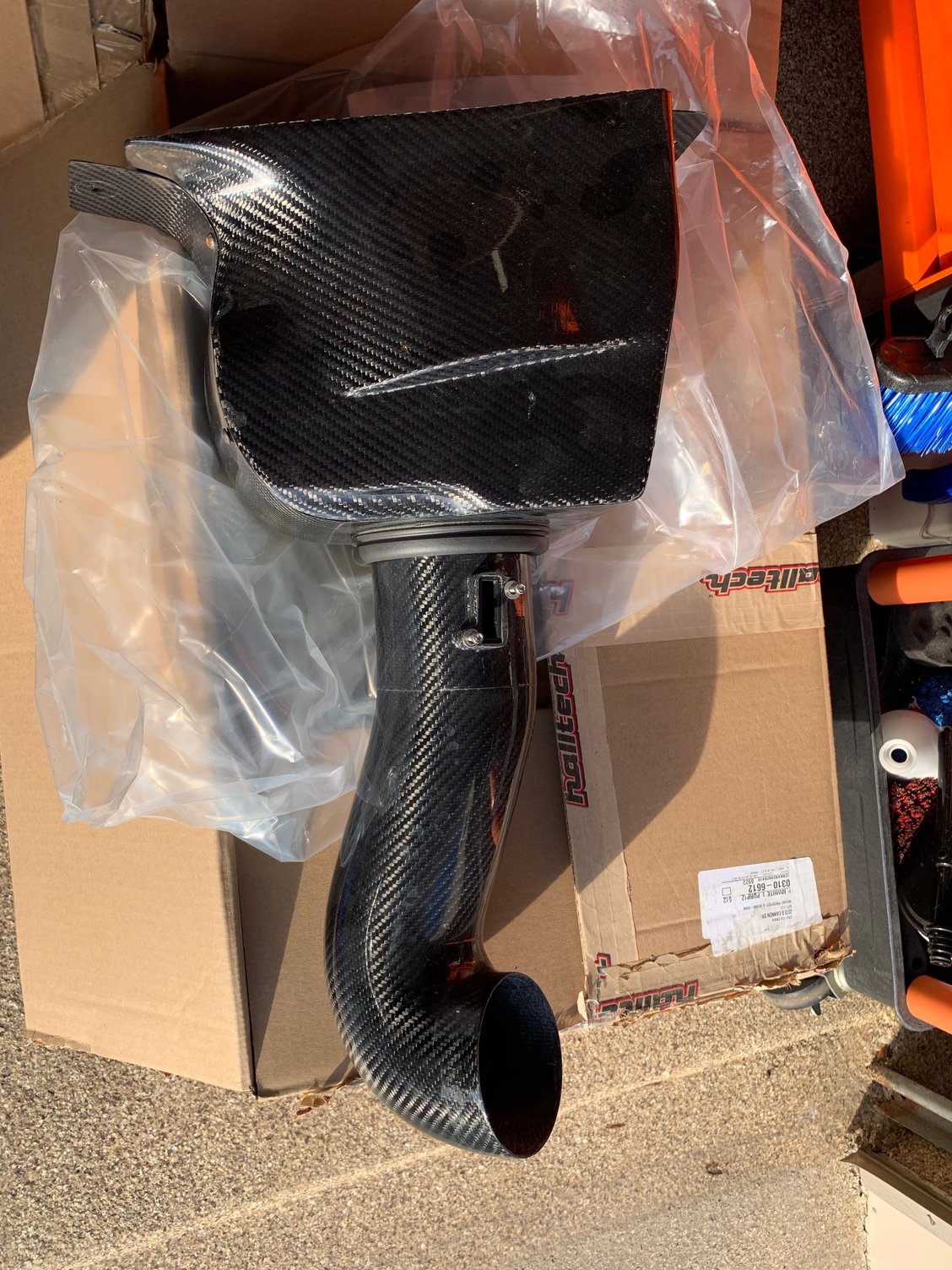 FS (For Sale) Halltech carbon fiber intake CorvetteForum Chevrolet Corvette Forum Discussion