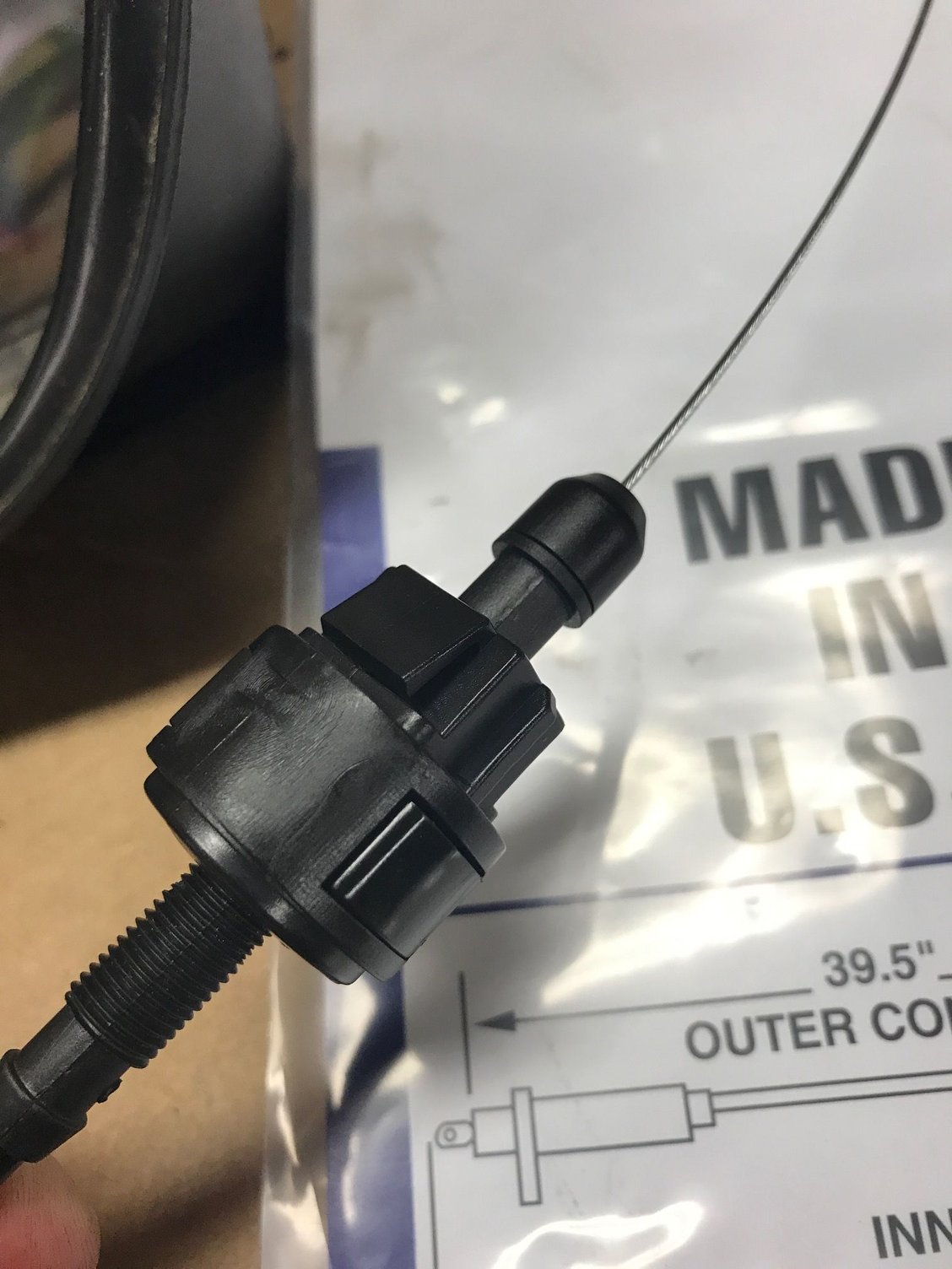 Quadrajet TV cable connection question th350 kickdown connection