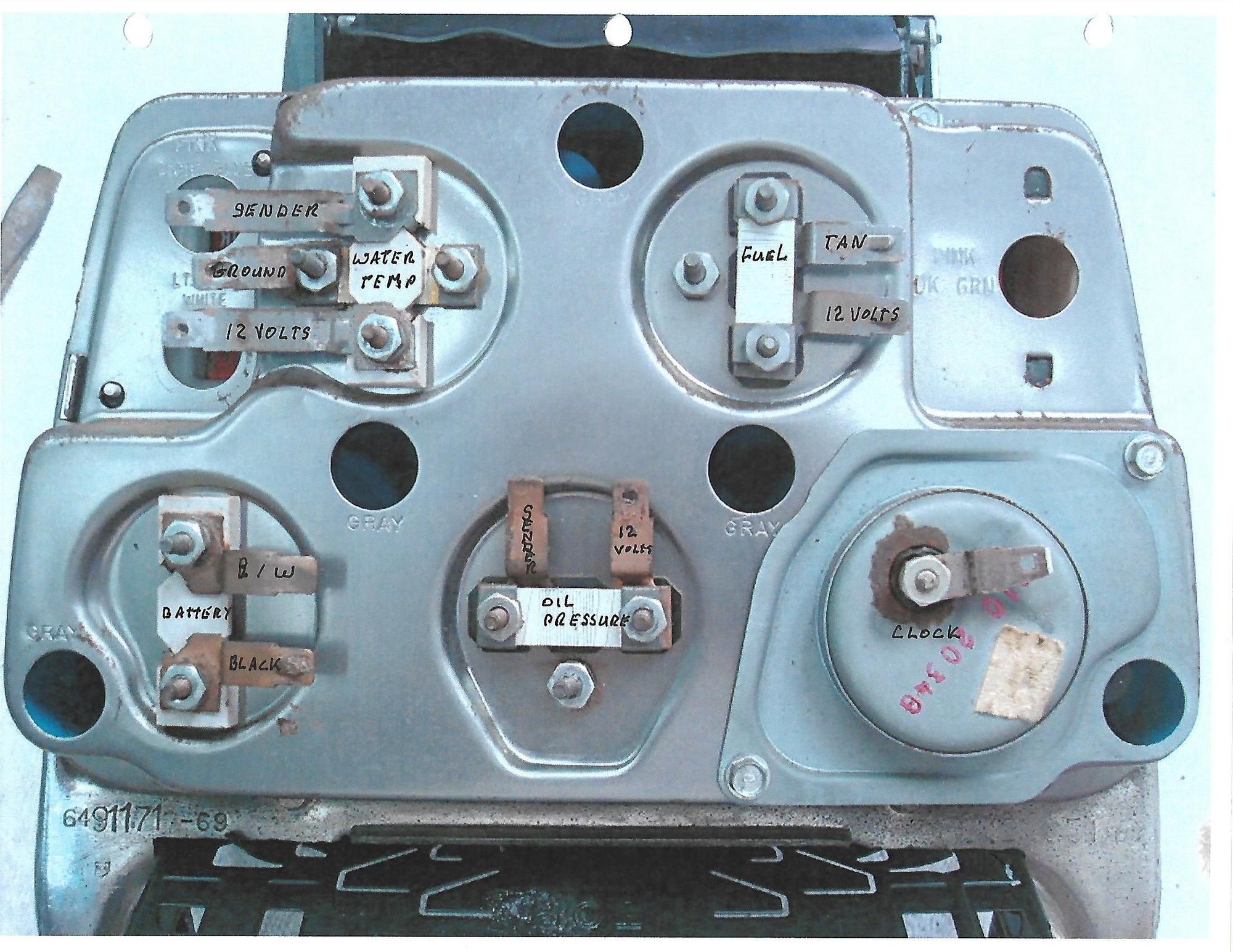 Oil Pressure Gauge 76' L82 CorvetteForum Chevrolet Corvette Forum Discussion