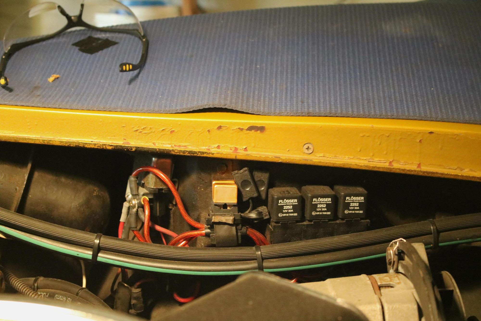 Headlight relay locations CorvetteForum Chevrolet Corvette Forum