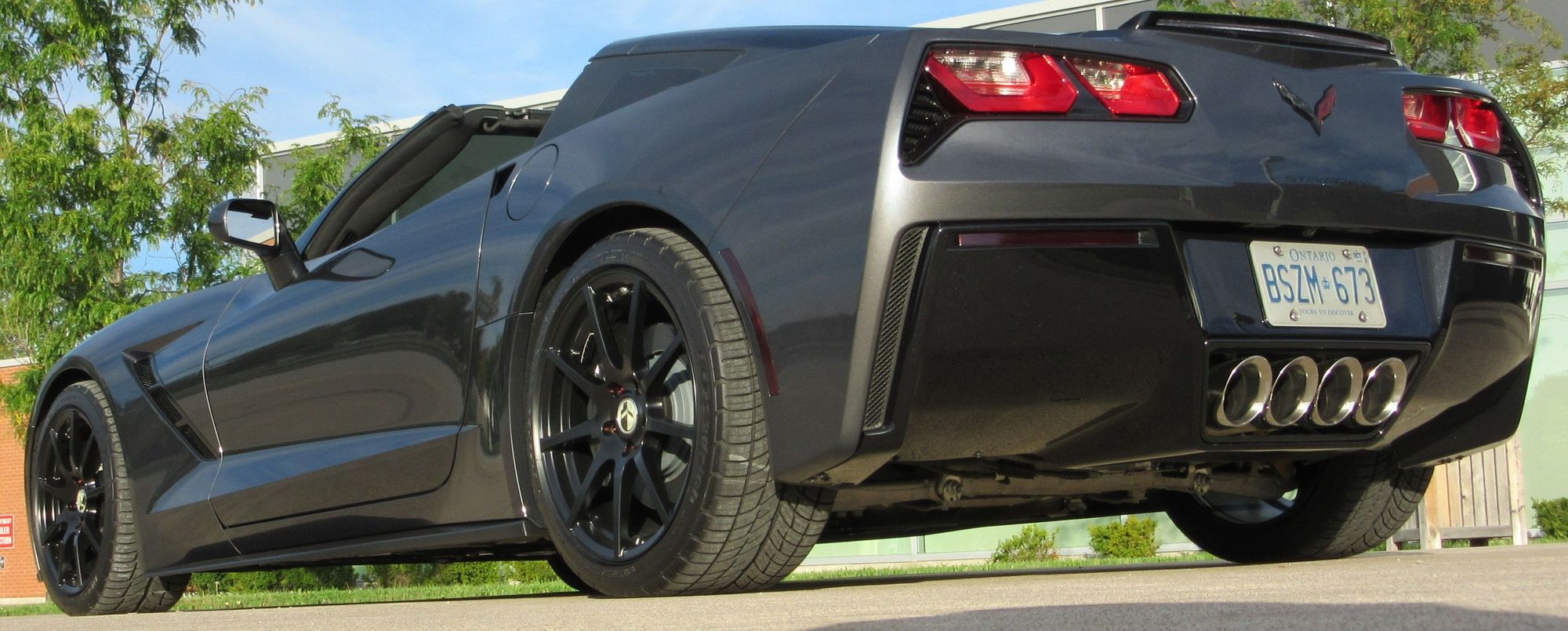 Exhaust Tip Replacement C7 CorvetteForum Chevrolet Corvette Forum