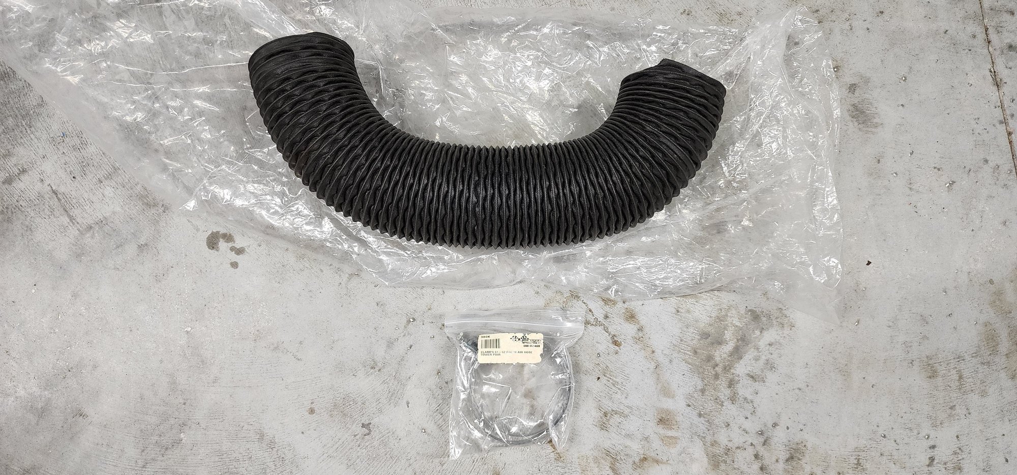 FS (For Sale) 1961 1962 Fresh air hose with two clamps CorvetteForum Chevrolet Corvette