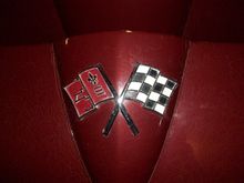 66 nose emblem - 1/2 bowtie & family crest?